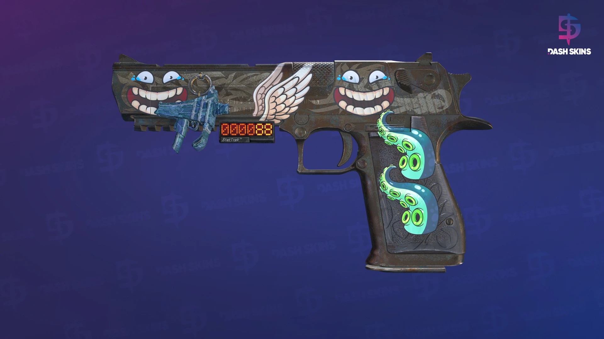 StatTrak™ Desert Eagle | Calligraffiti (Battle-Scarred) Screenshot Playside