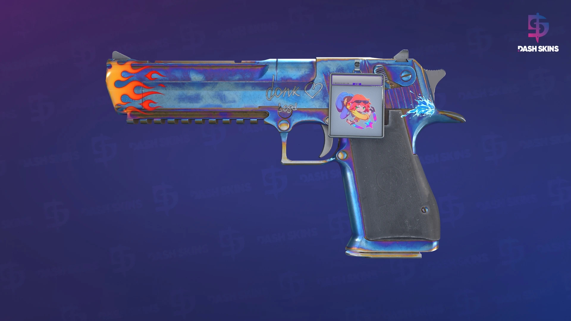 Desert Eagle | Heat Treated (Field-Tested) Screenshot Playside