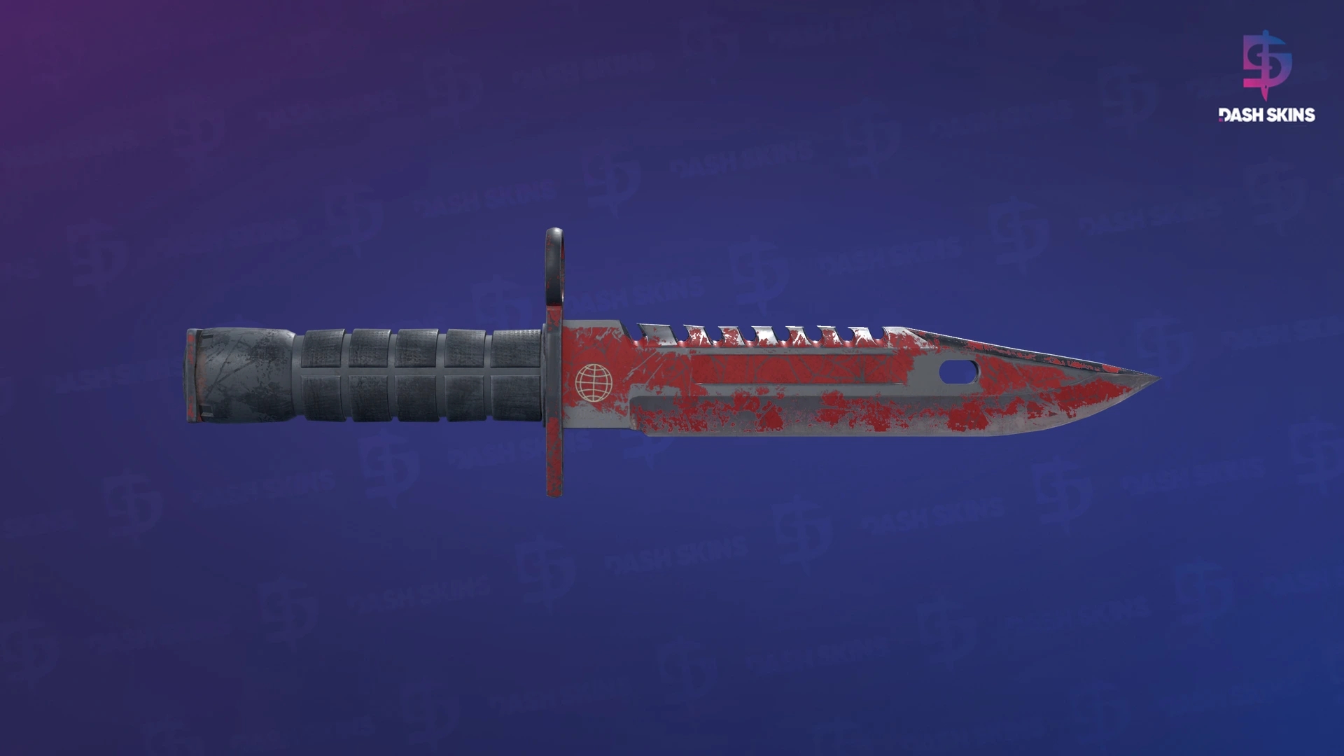 ★ M9 Bayonet | Crimson Web (Battle-Scarred) Screenshot Playside