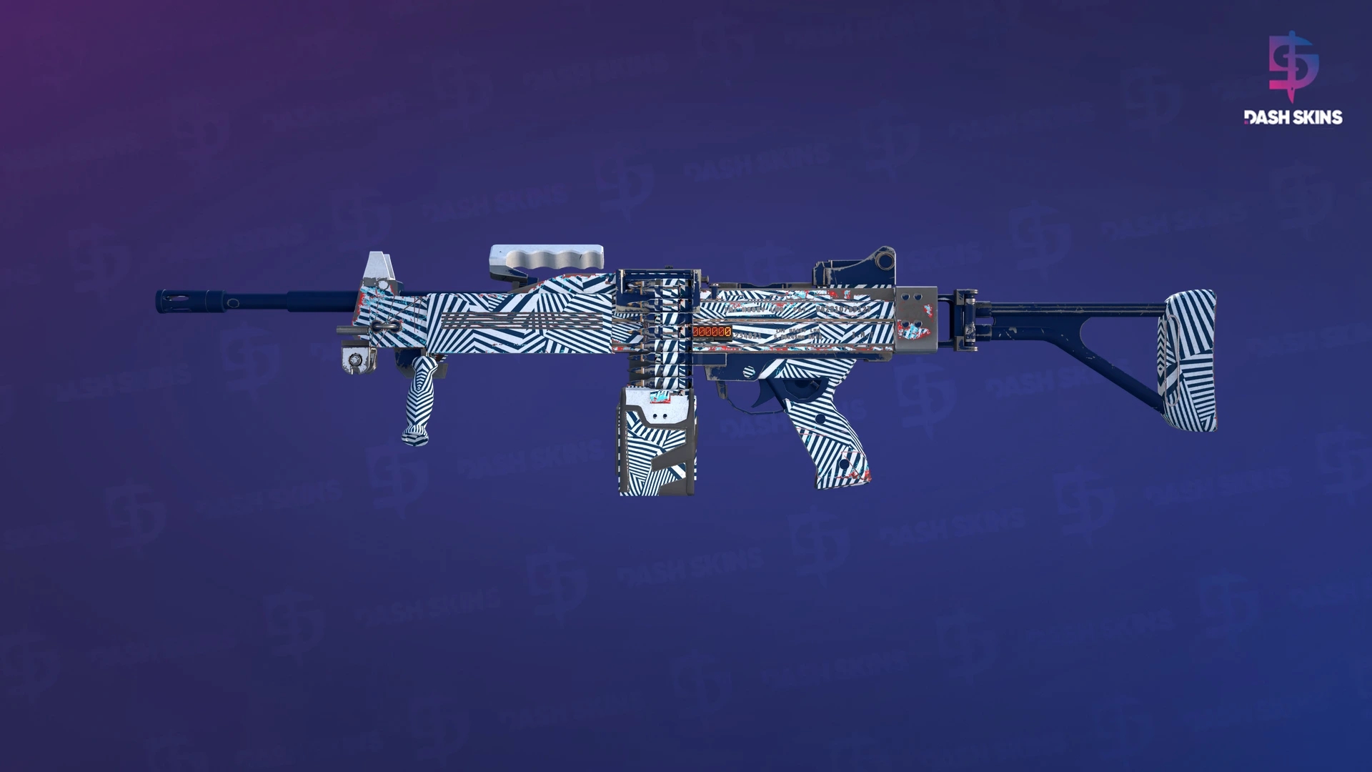 StatTrak™ Negev | Dazzle (Field-Tested) Screenshot Playside