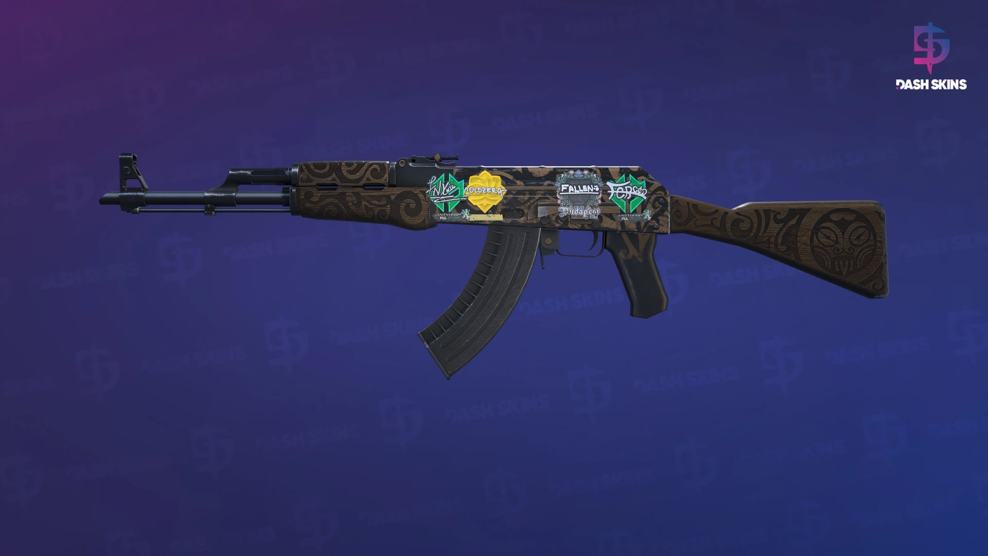 AK-47 | Uncharted (Field-Tested) Screenshot Playside