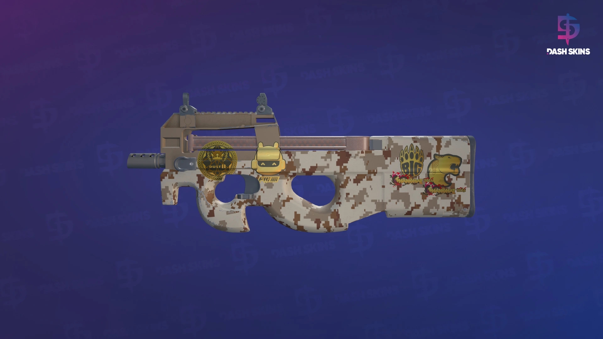 Souvenir P90 | Desert DDPAT (Factory New) Screenshot Playside