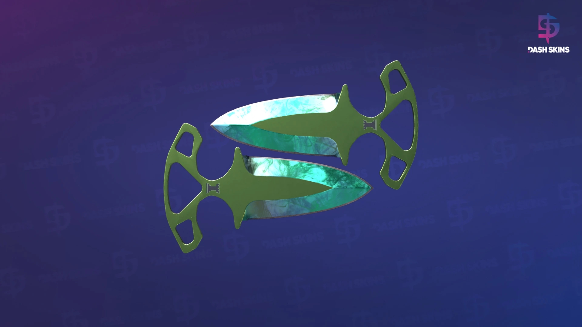 ★ Shadow Daggers | Gamma Doppler (Factory New) - Phase 2 Screenshot Playside