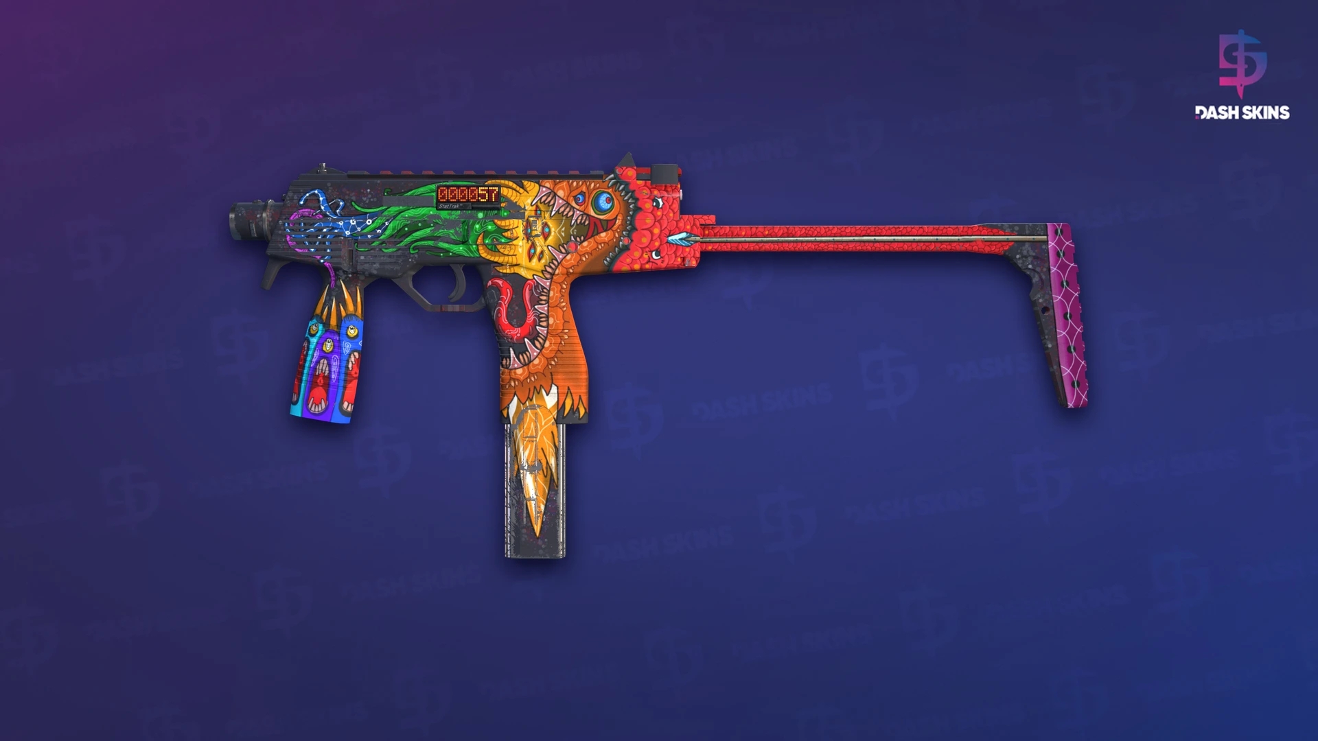 StatTrak™ MP9 | Food Chain (Field-Tested) Screenshot Playside
