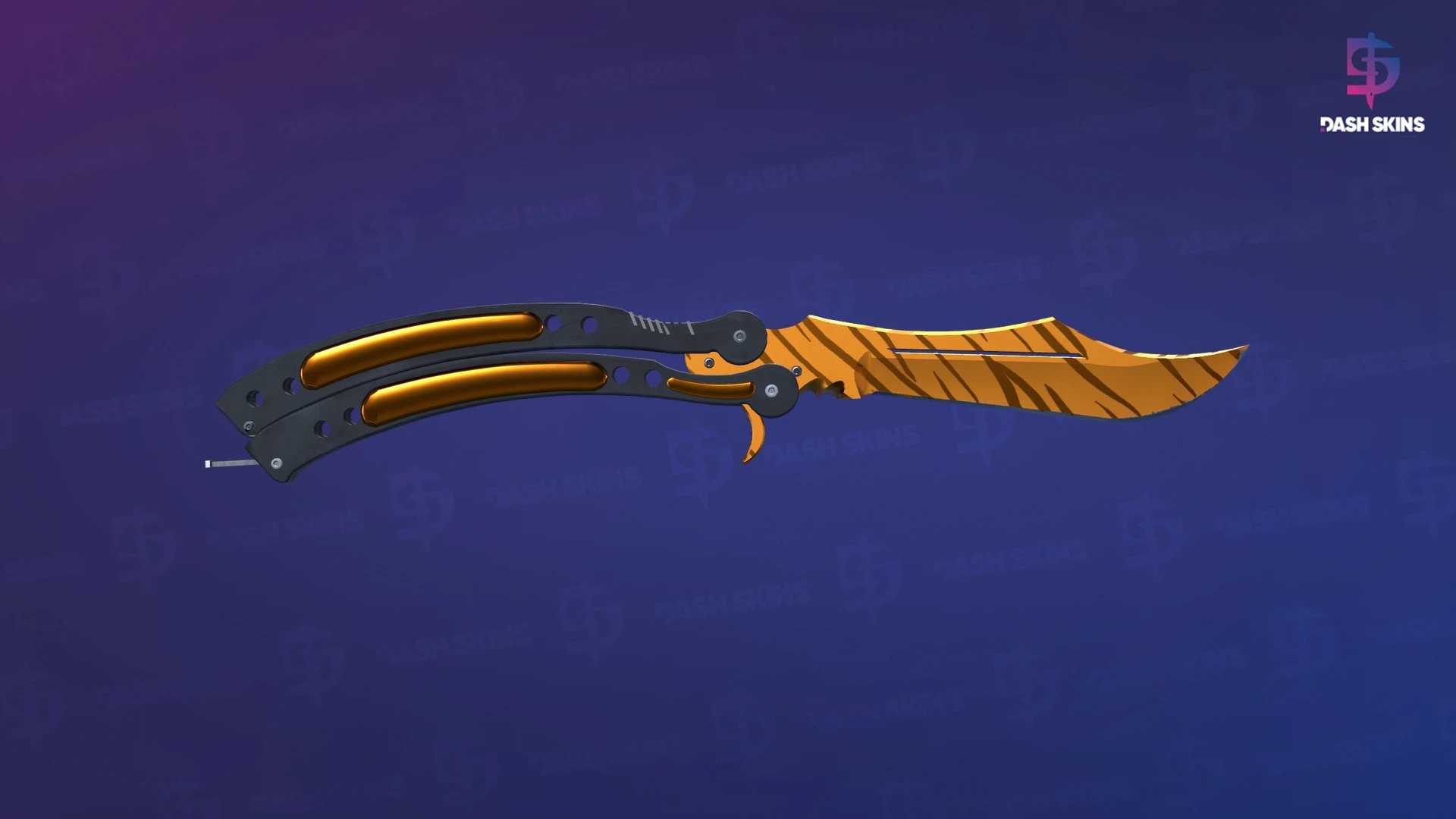 ★ Butterfly Knife | Tiger Tooth (Factory New) Screenshot Playside