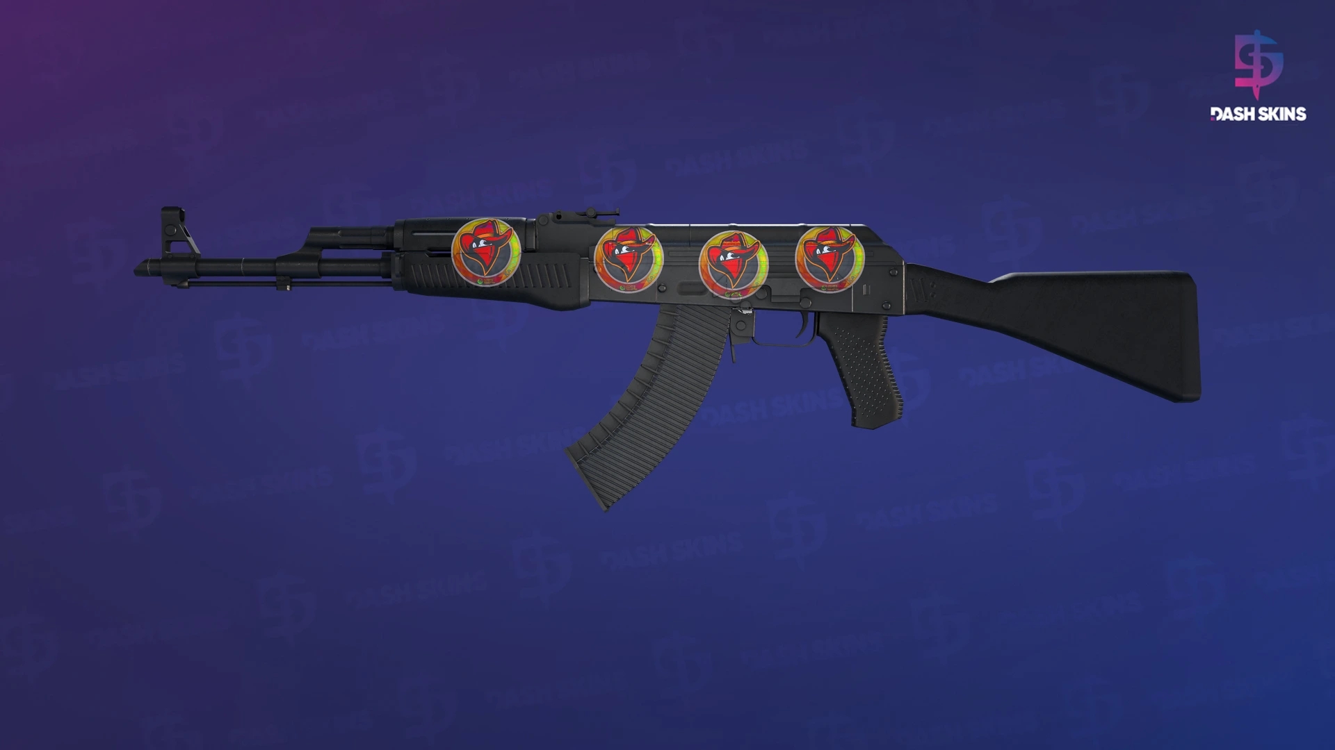 AK-47 | Slate (Well-Worn) Screenshot Playside