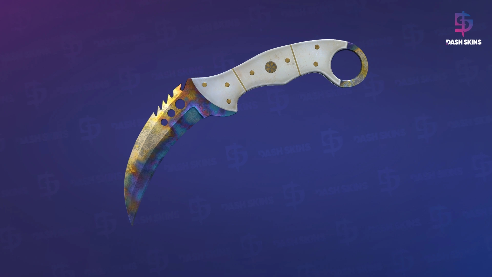 ★ Talon Knife | Case Hardened (Well-Worn) Screenshot Playside