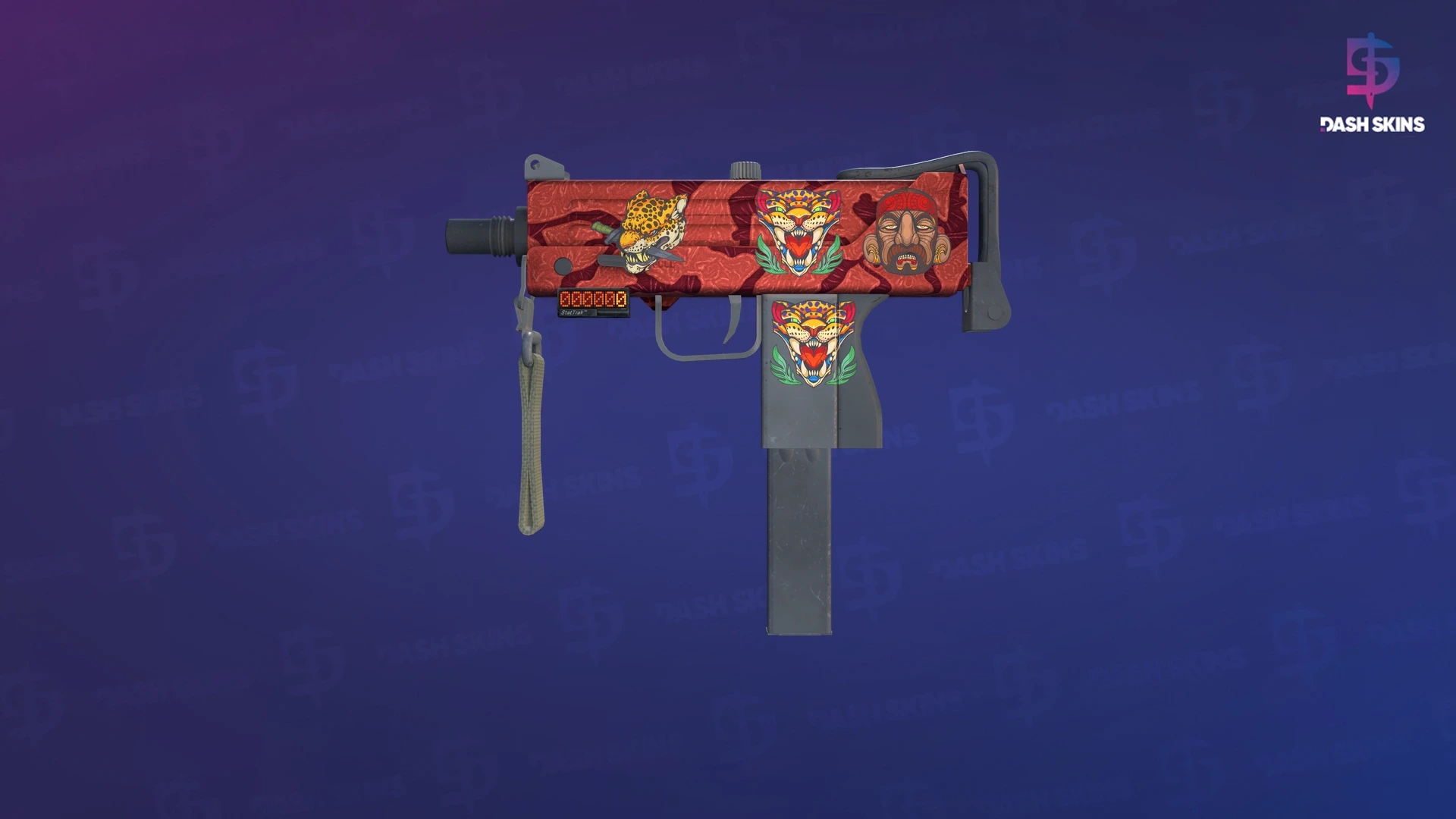 StatTrak™ MAC-10 | Carnivore (Field-Tested) Screenshot Playside