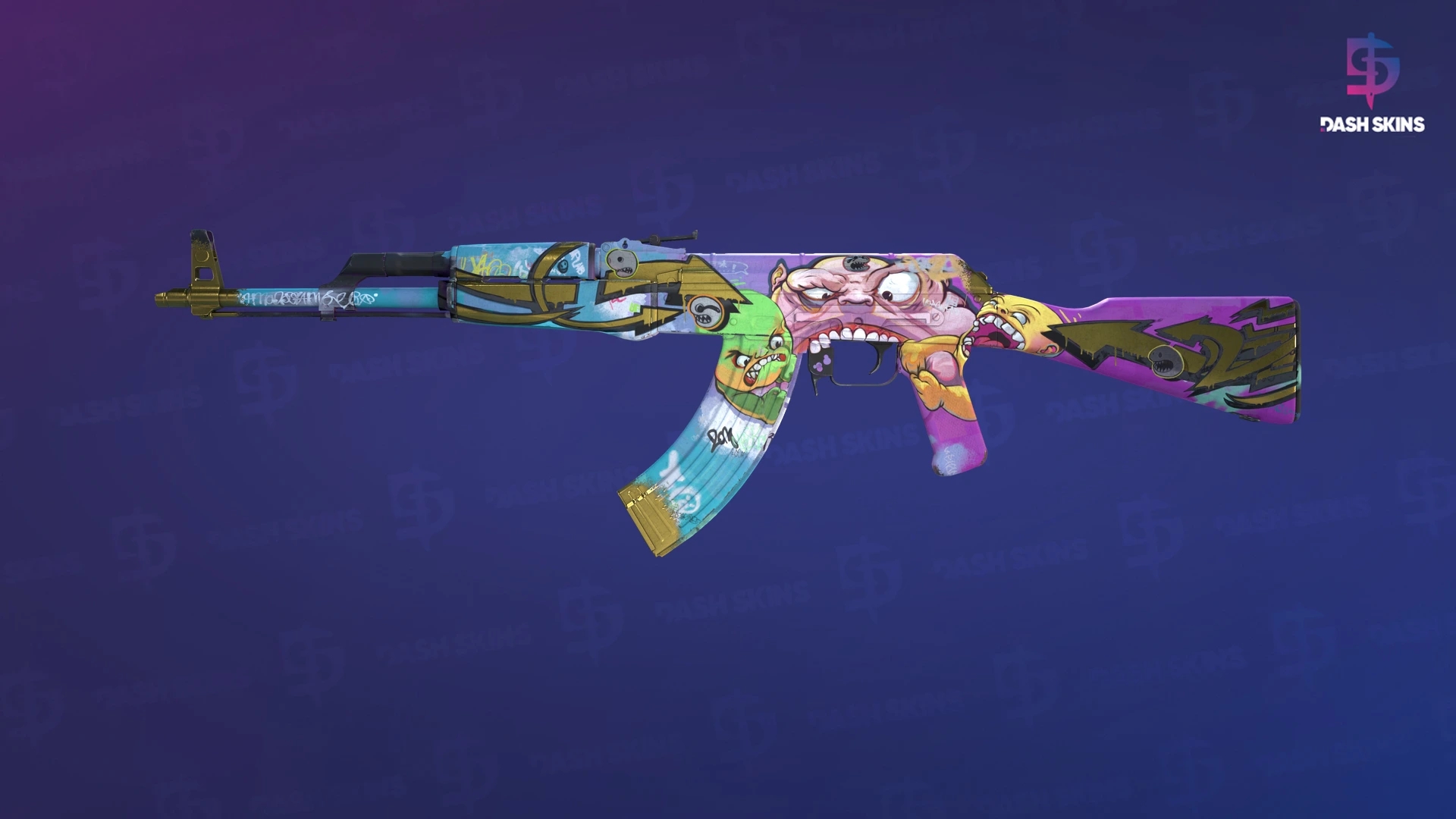 AK-47 | B the Monster (Field-Tested) Screenshot Playside