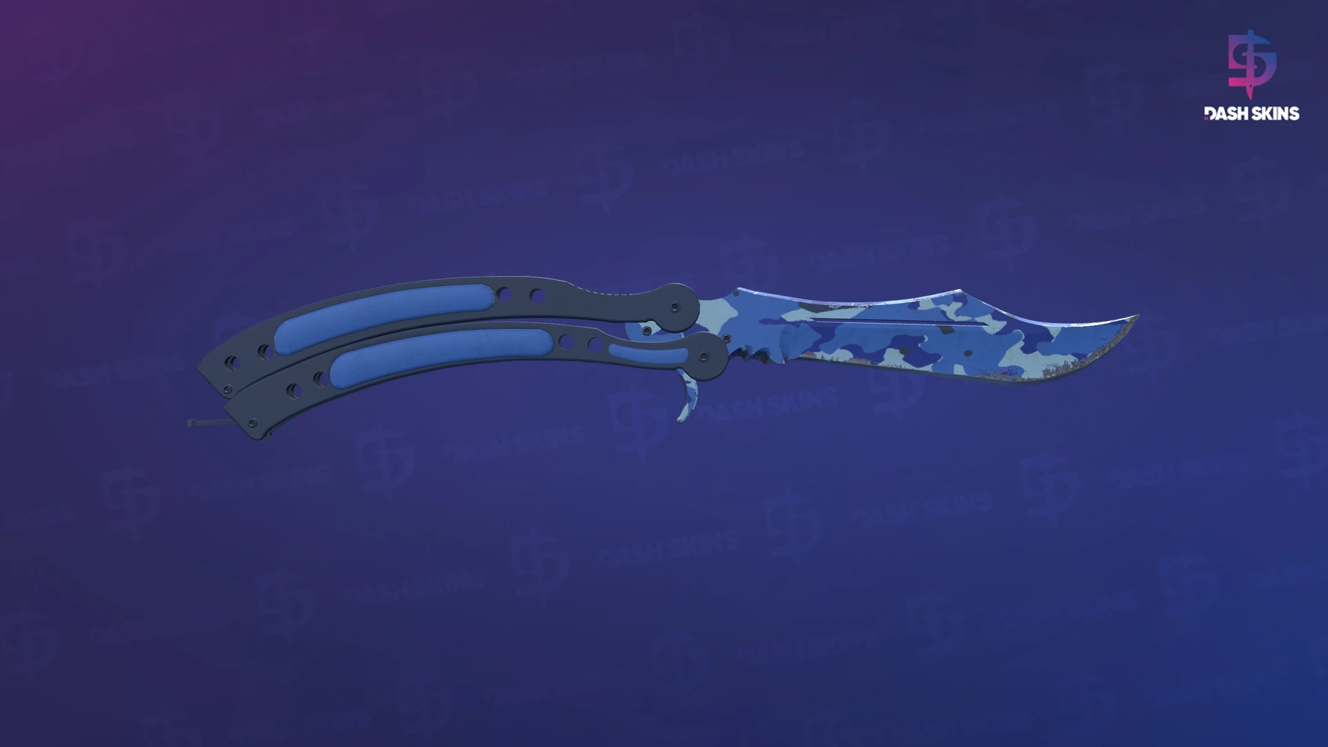 ★ StatTrak™ Butterfly Knife | Bright Water (Field-Tested) Screenshot Playside