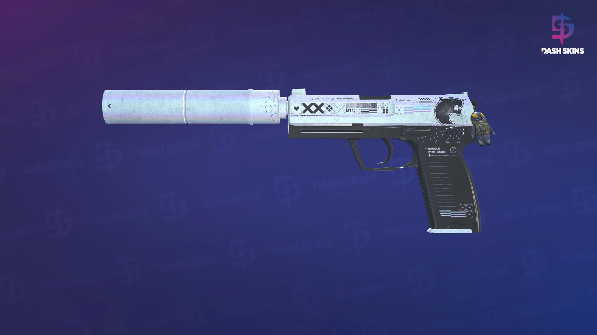 USP-S | Printstream (Battle-Scarred) Screenshot Playside