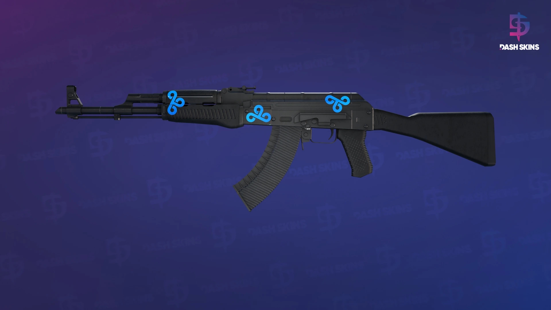 AK-47 | Slate (Well-Worn) Screenshot Playside