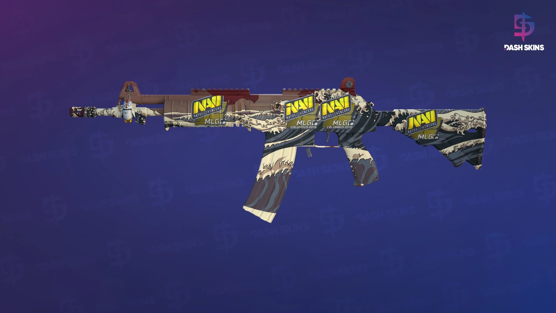 Galil AR | Crimson Tsunami (Factory New) Screenshot Playside