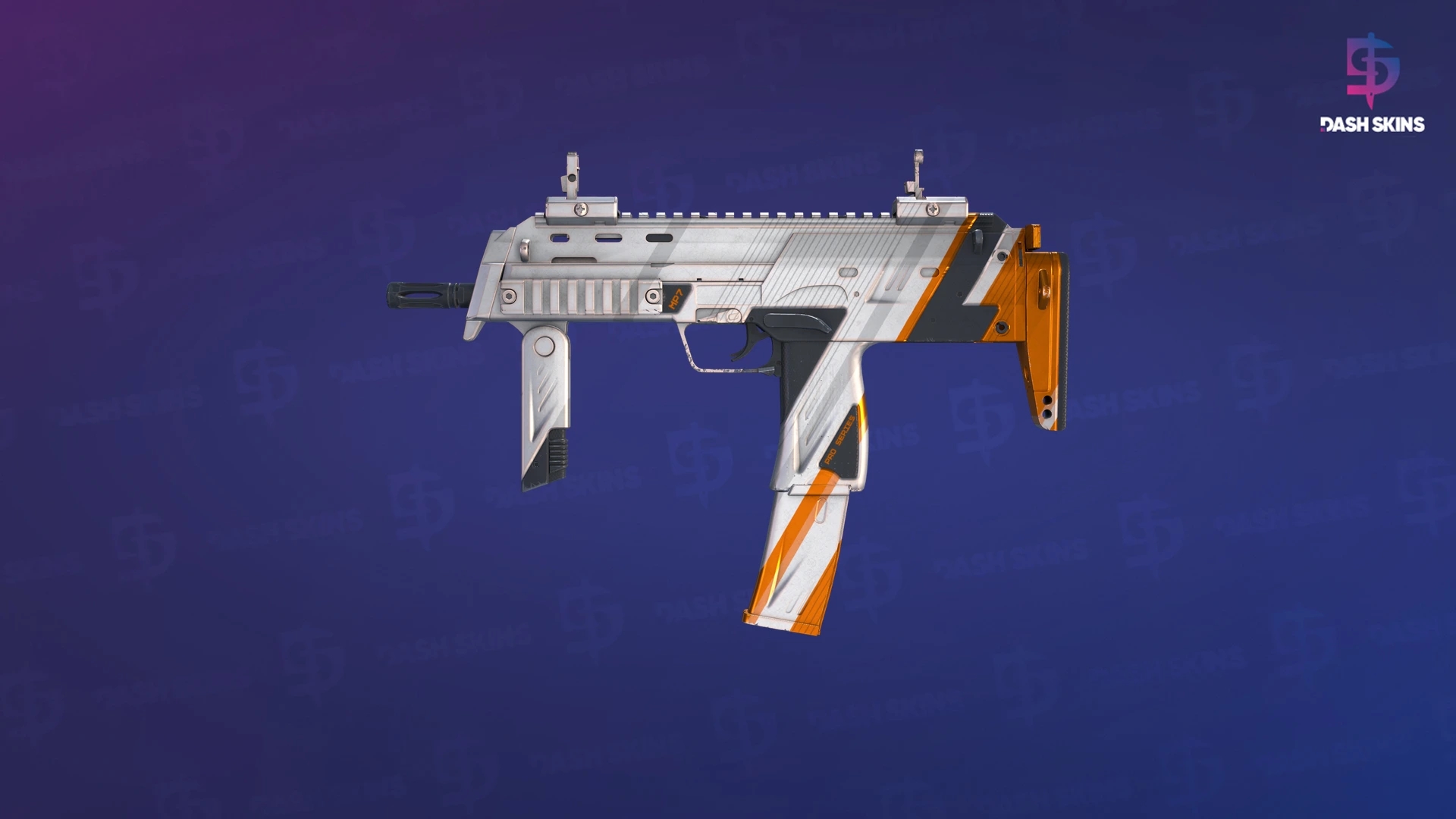 MP7 | Amberline (Minimal Wear) Screenshot Playside