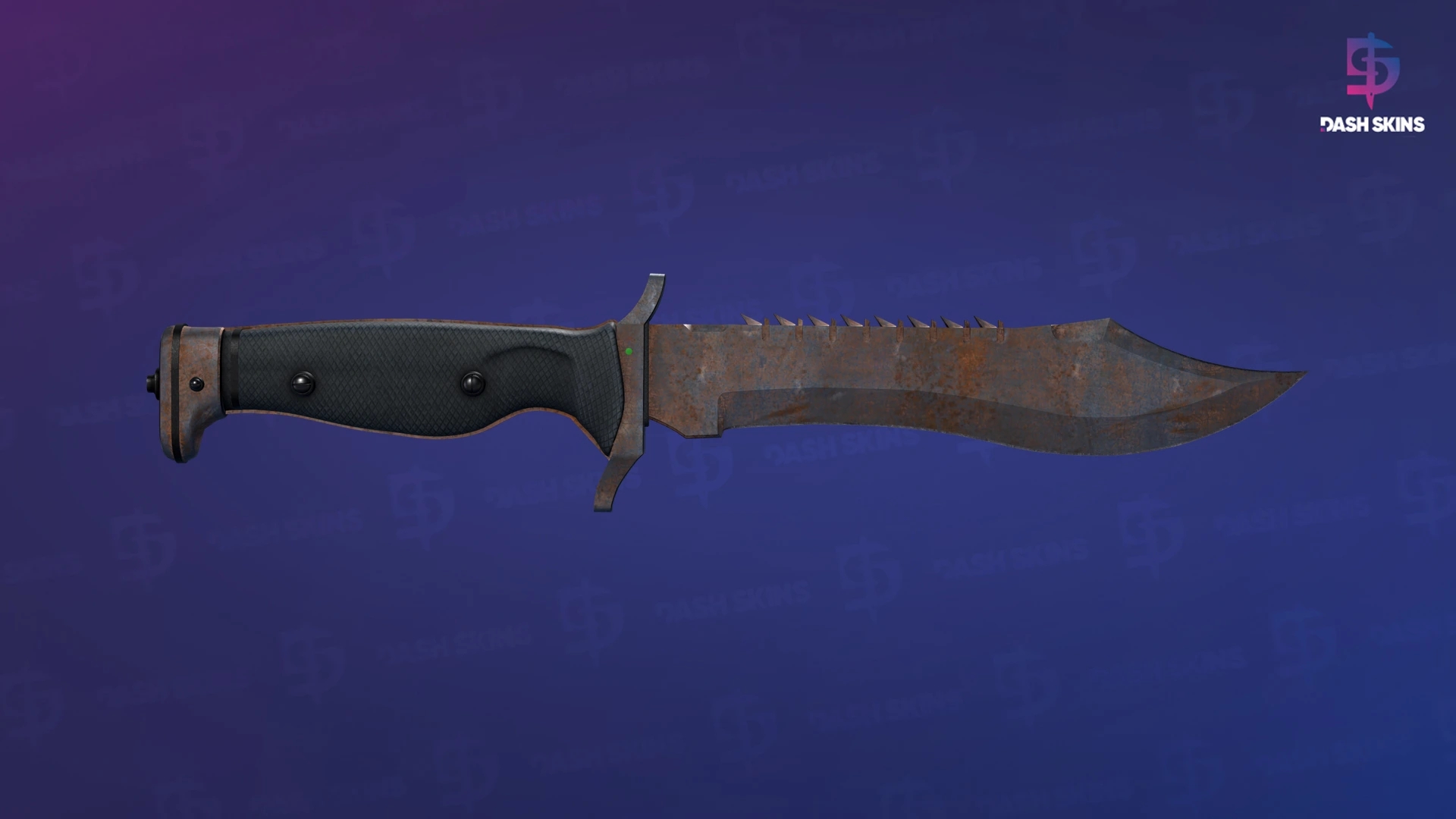 ★ Bowie Knife | Rust Coat (Battle-Scarred) Screenshot Playside