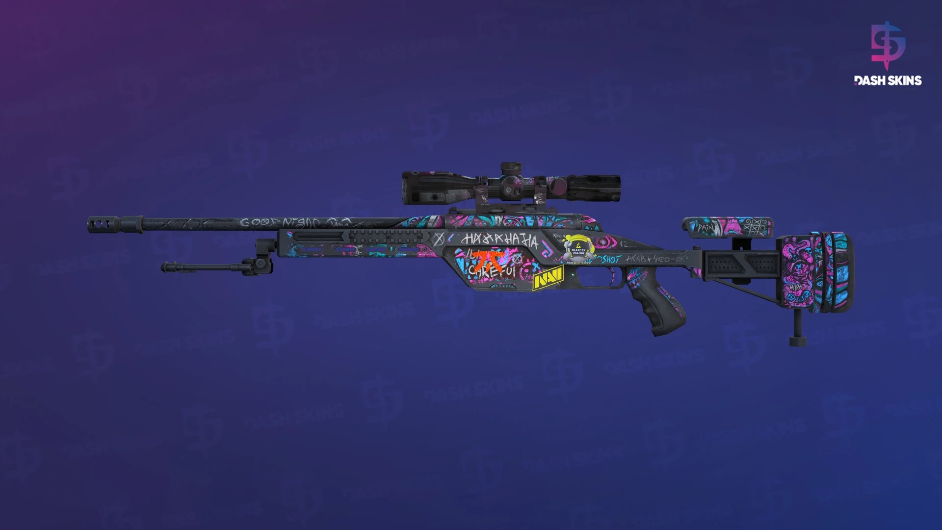 SSG 08 | Fever Dream (Battle-Scarred) Screenshot Playside