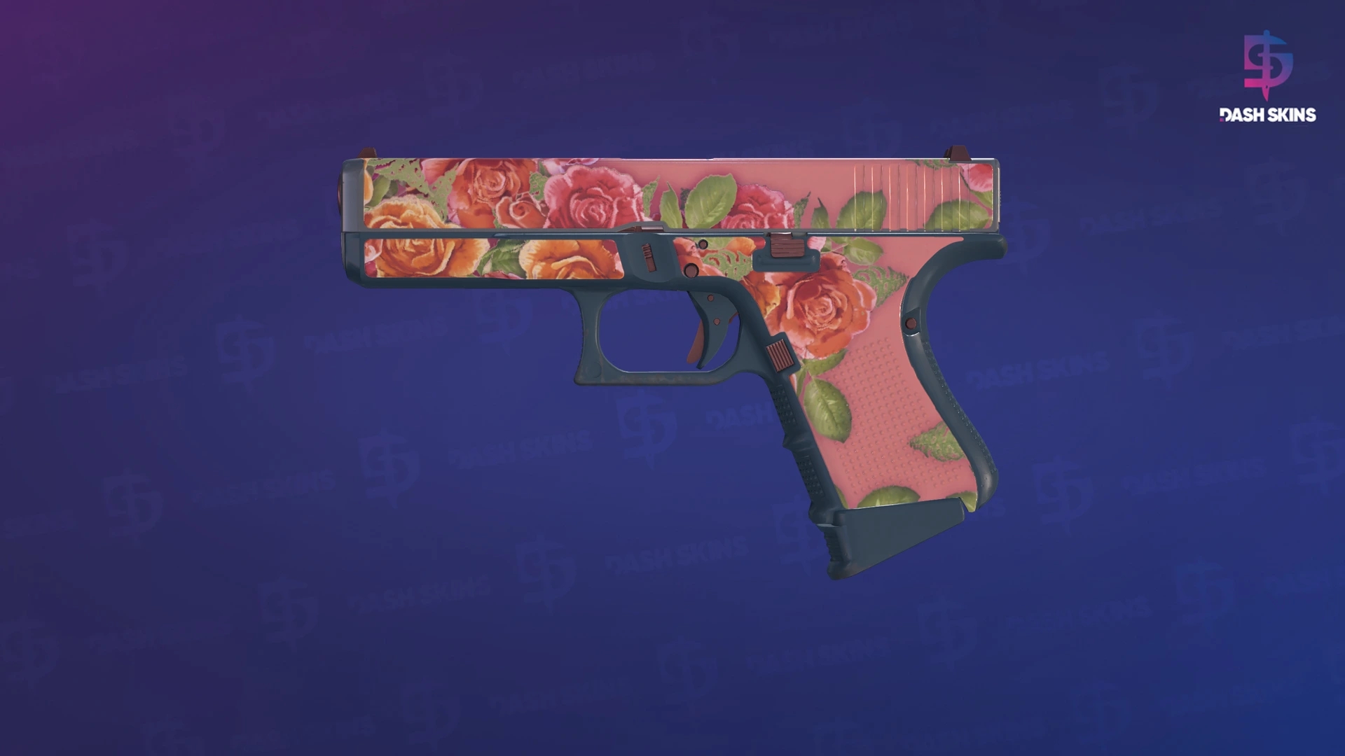 Glock-18 | Coral Bloom (Minimal Wear) Screenshot Playside
