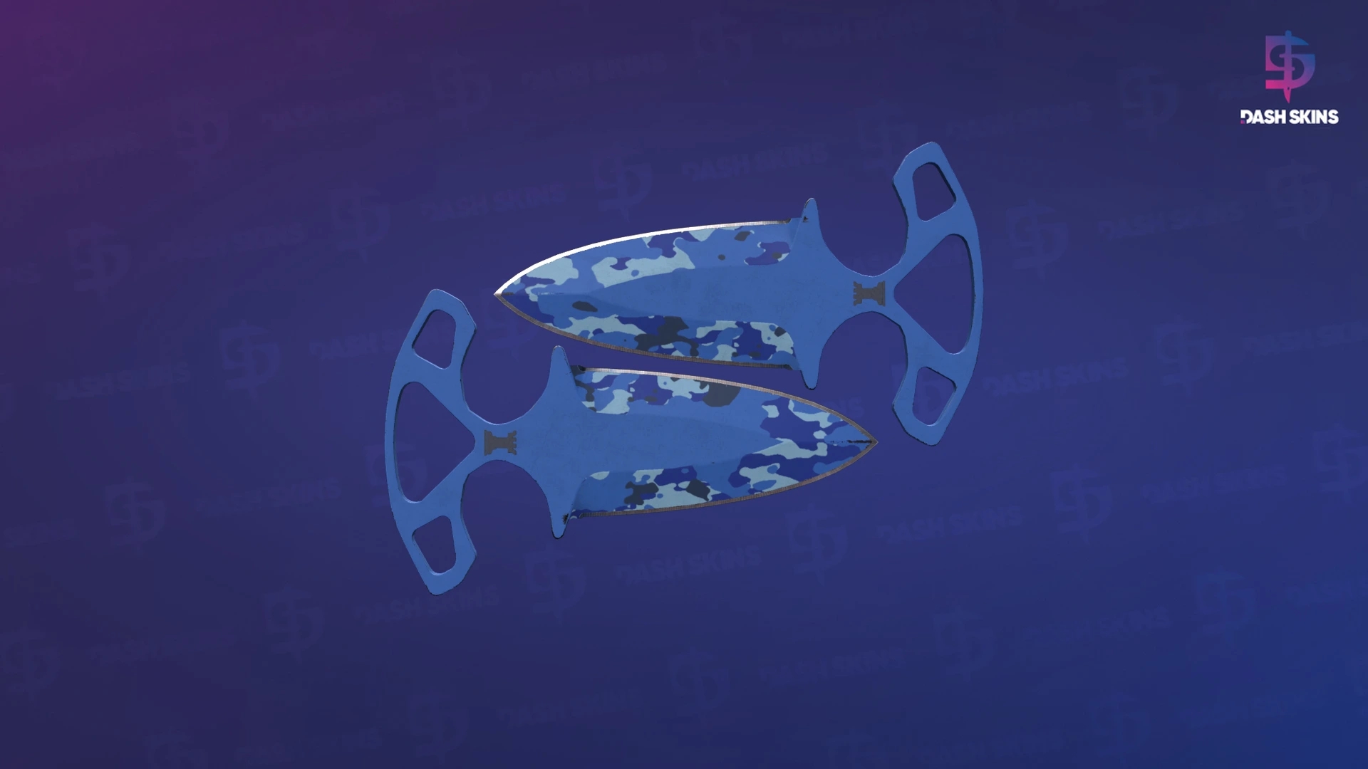 ★ Shadow Daggers | Bright Water (Field-Tested) Screenshot Playside