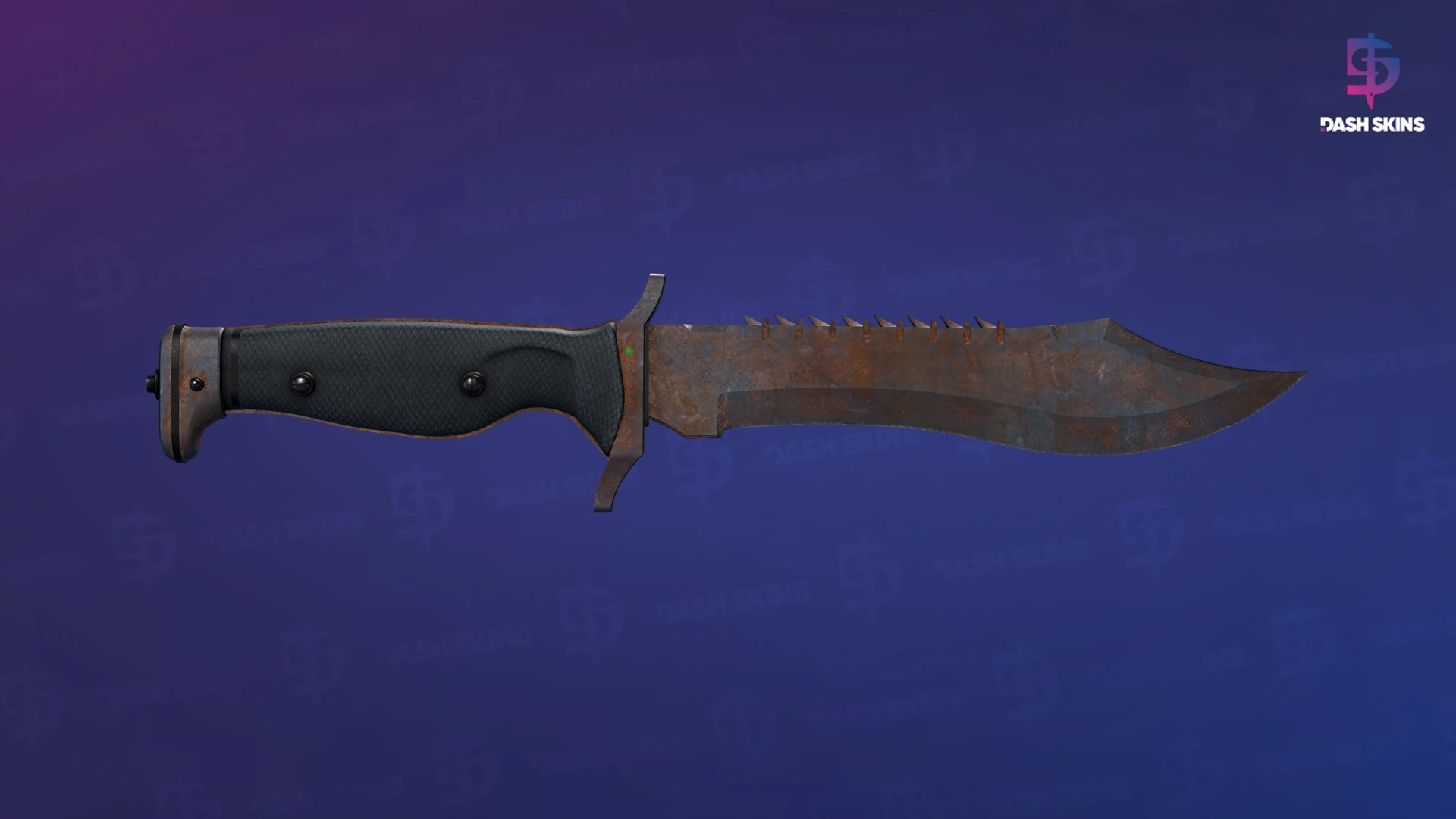 ★ Bowie Knife | Rust Coat (Battle-Scarred) Screenshot Playside