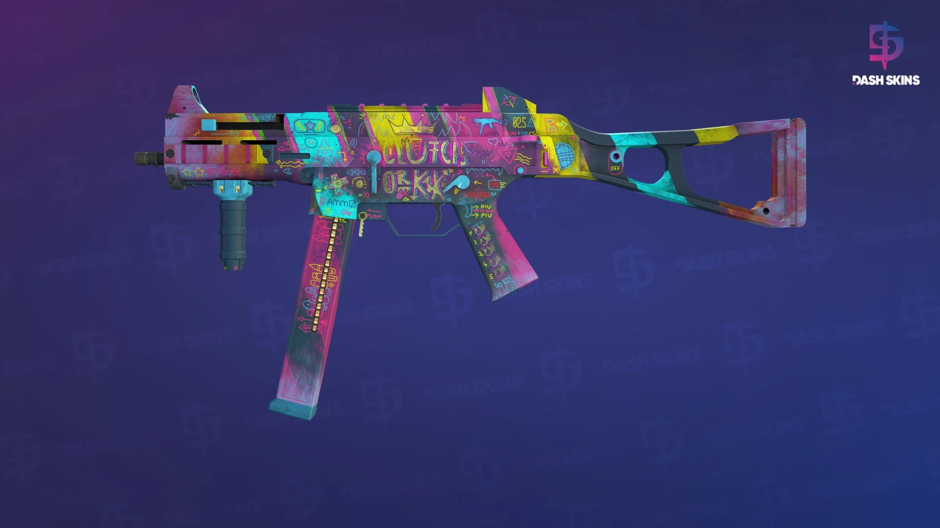UMP-45 | Wild Child (Field-Tested) Screenshot Playside