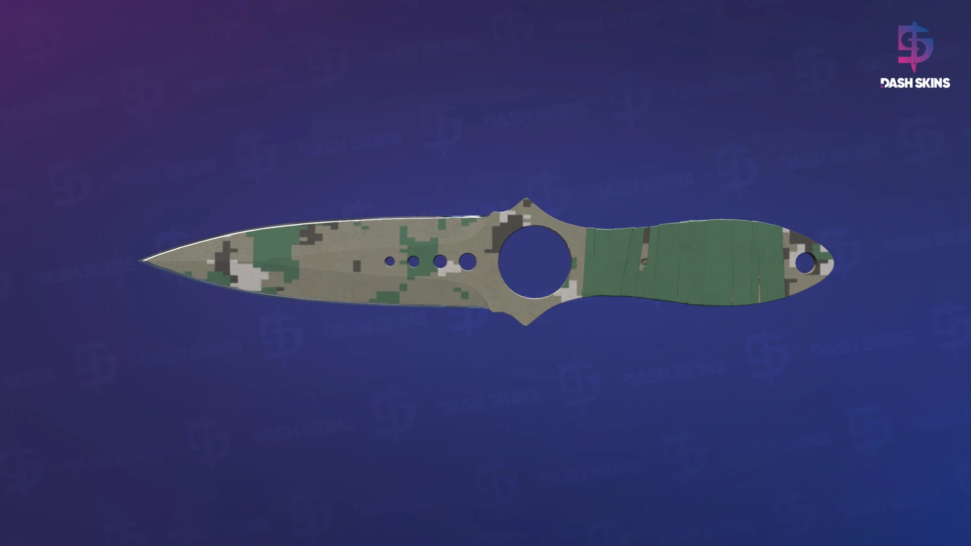 ★ Skeleton Knife | Forest DDPAT (Minimal Wear) Screenshot Playside