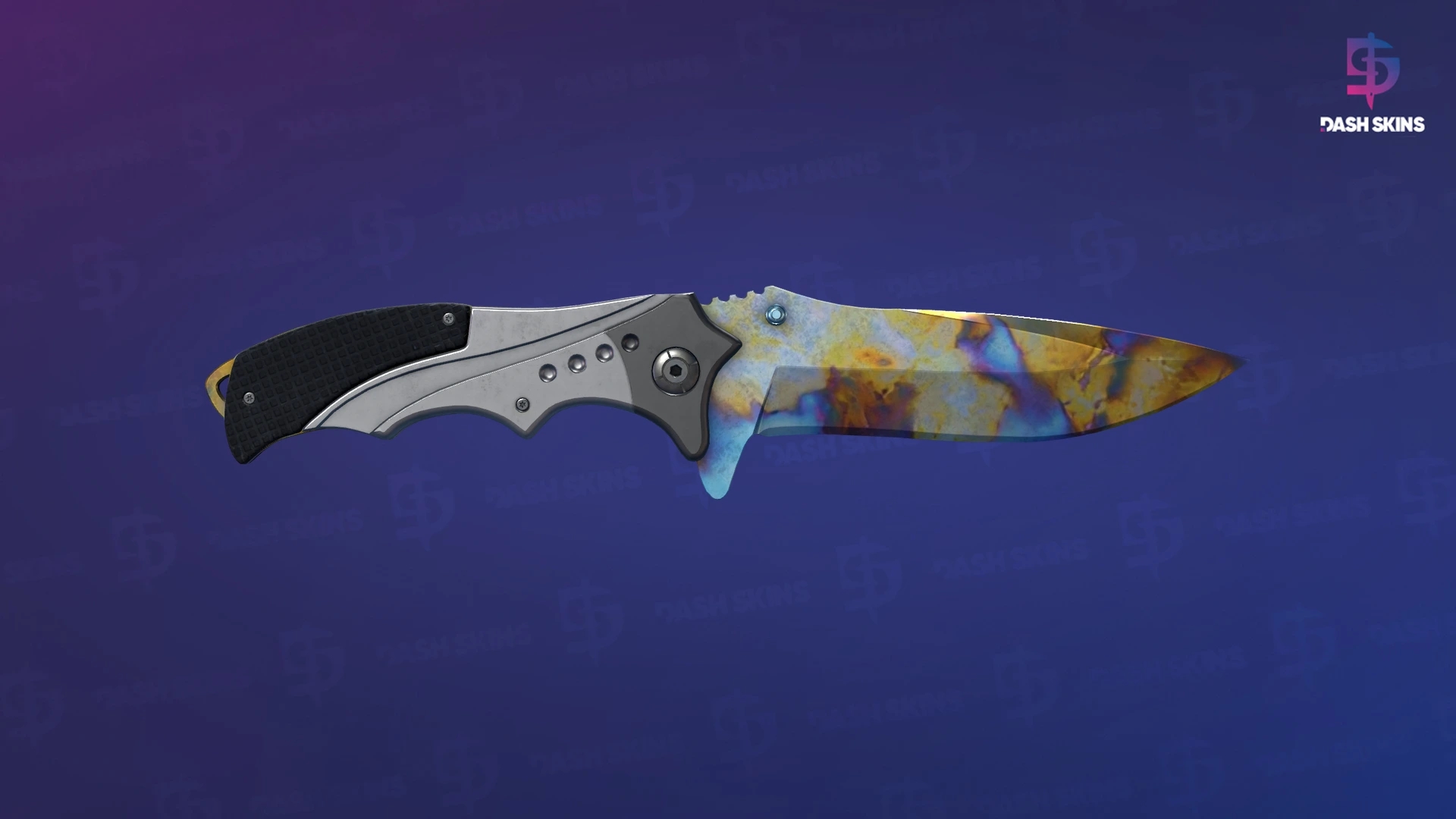 ★ Nomad Knife | Case Hardened (Minimal Wear) Screenshot Playside