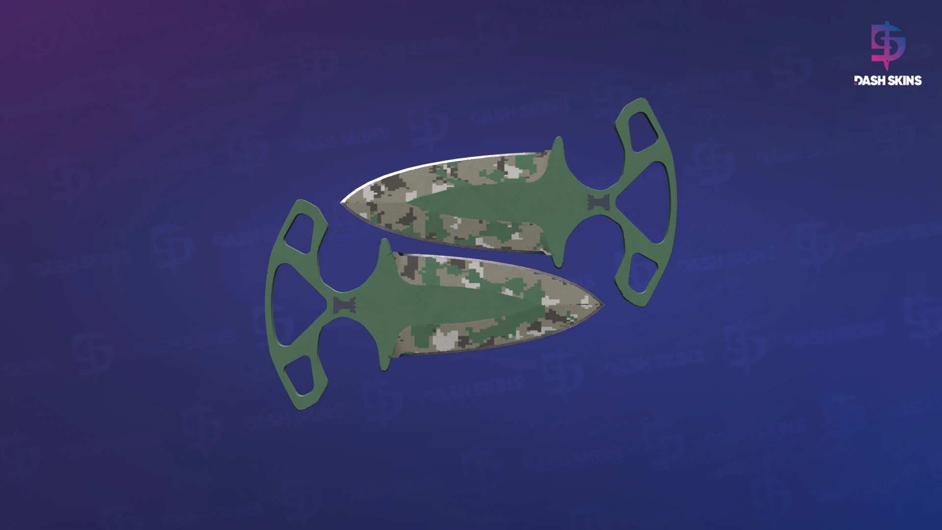 ★ Shadow Daggers | Forest DDPAT (Field-Tested) Screenshot Playside