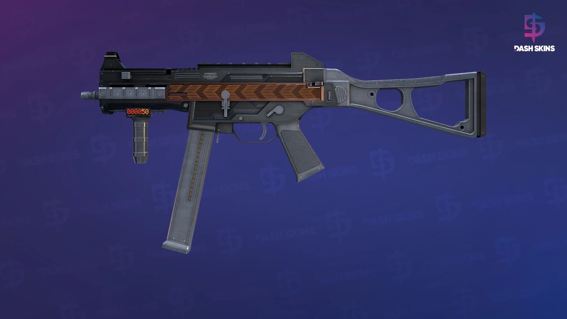 StatTrak™ UMP-45 | Roadblock (Minimal Wear) Screenshot Playside