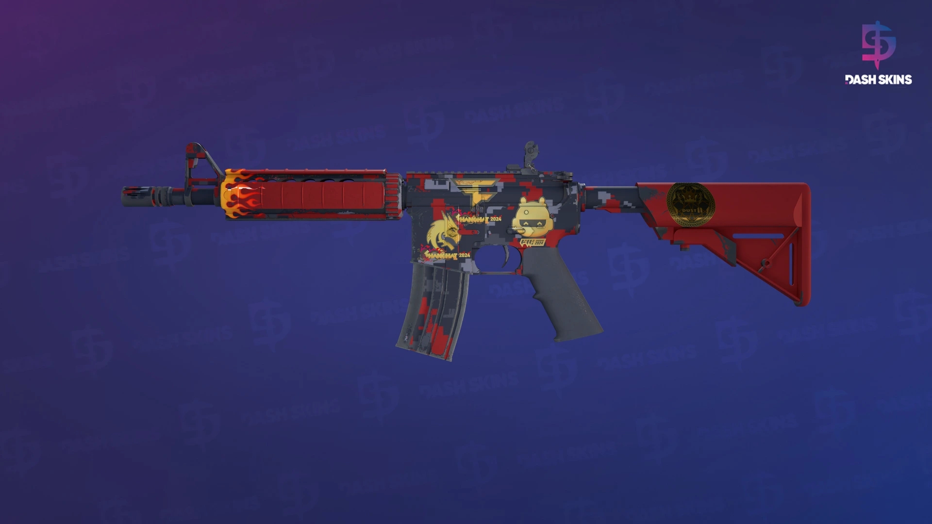 Souvenir M4A4 | Red DDPAT (Factory New) Screenshot Playside