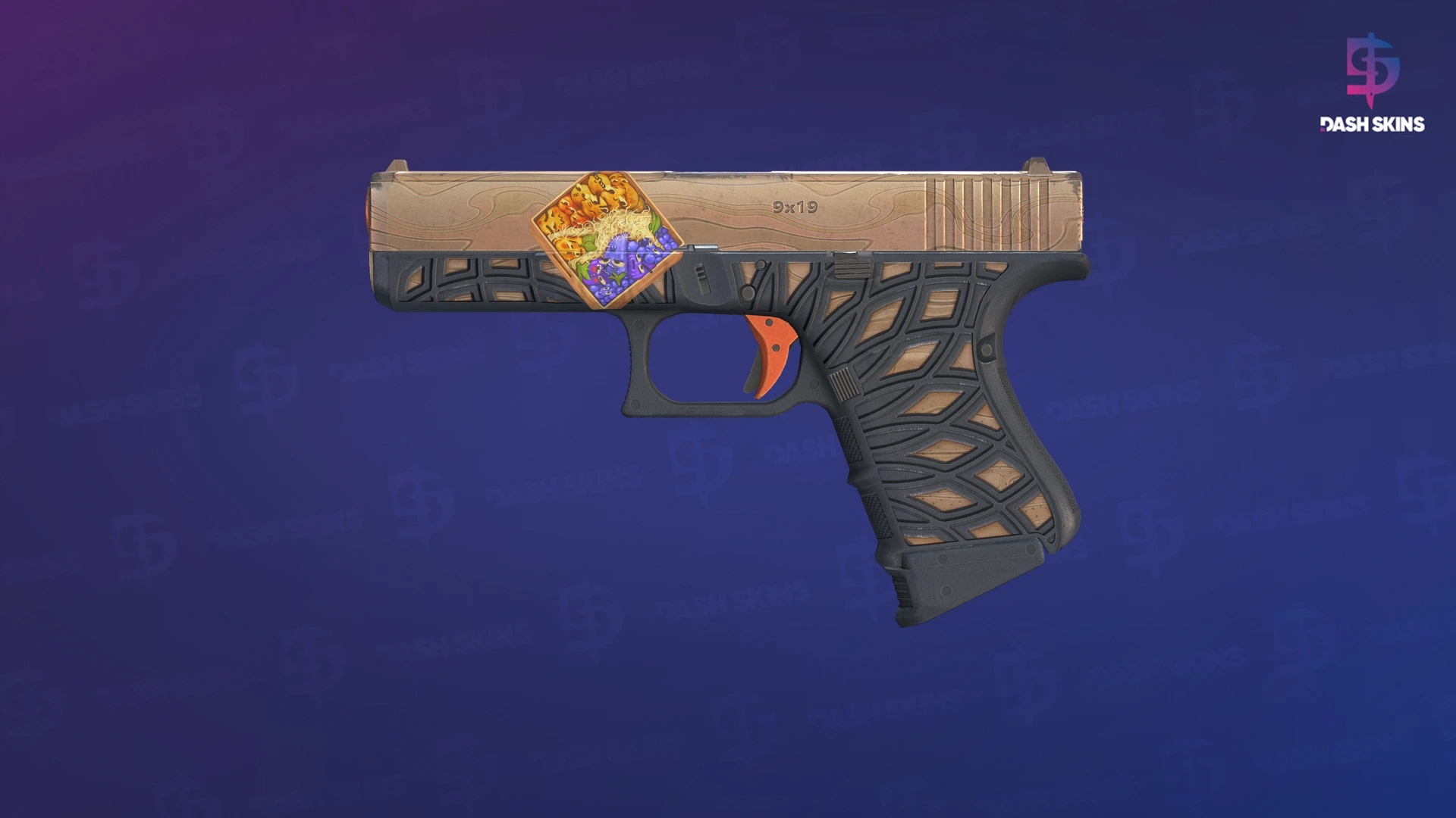 Glock-18 | Ifrit Lattice (Field-Tested) Screenshot Playside