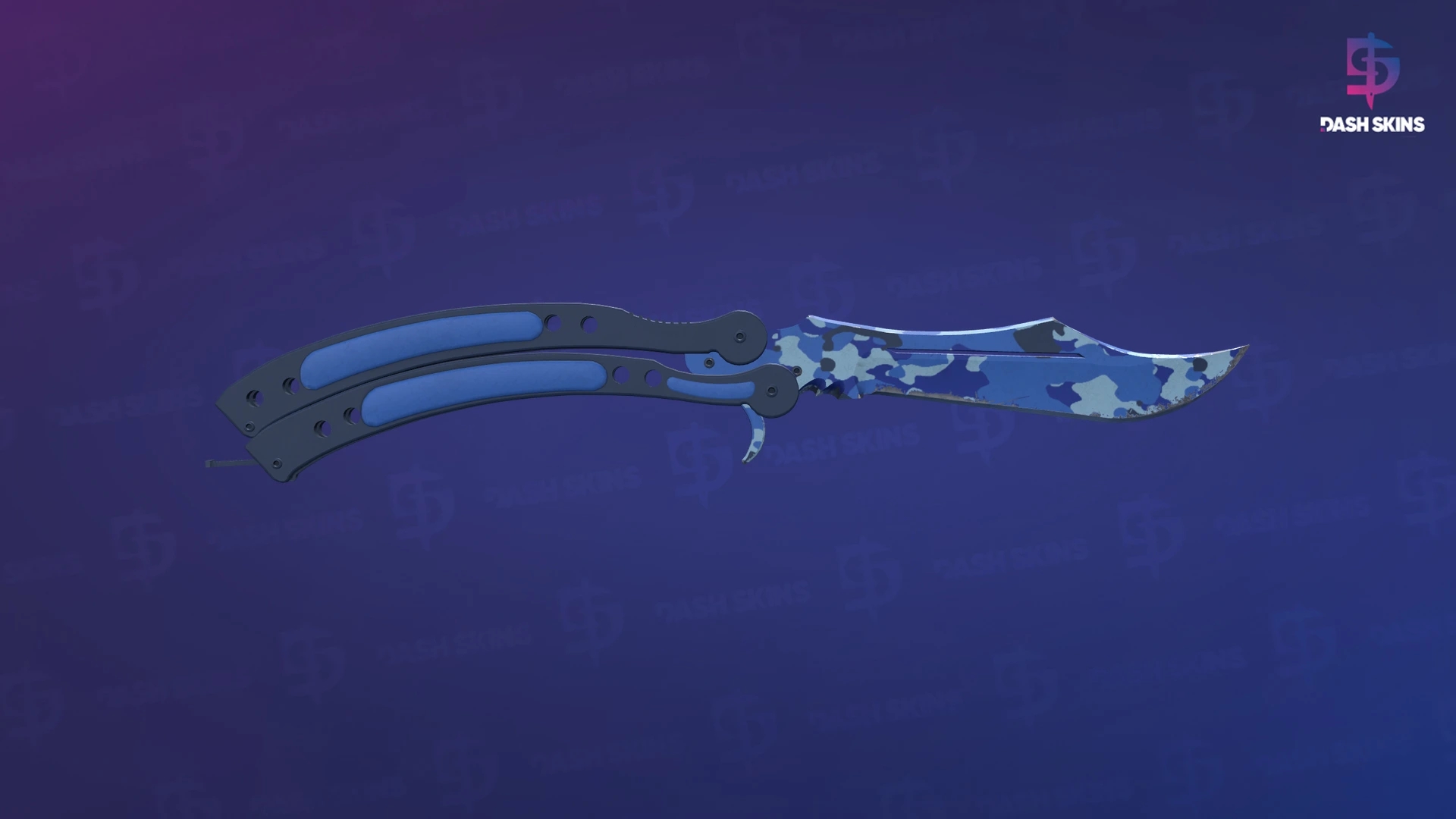 ★ Butterfly Knife | Bright Water (Field-Tested) Screenshot Playside