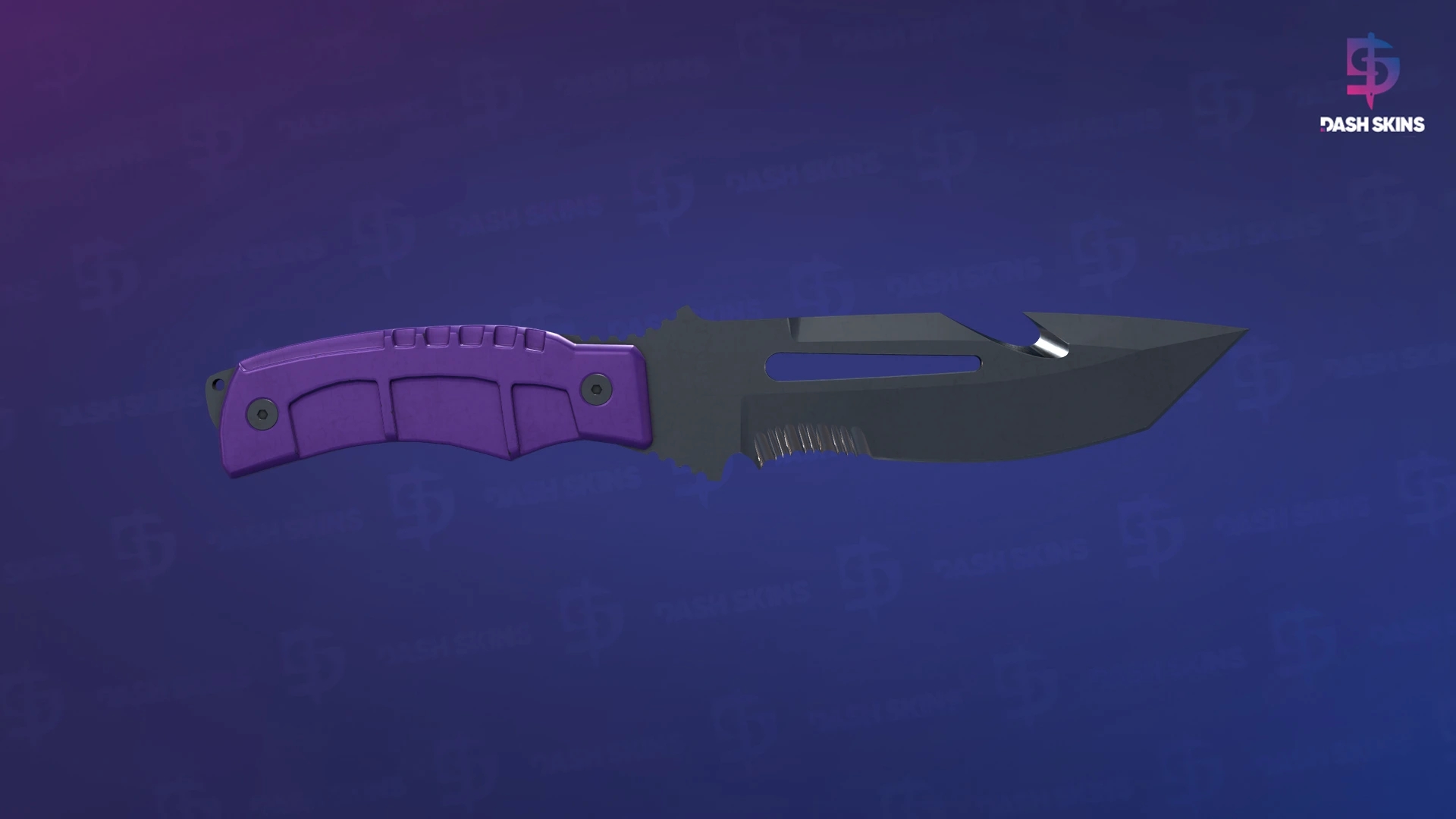 ★ Survival Knife | Ultraviolet (Field-Tested) Screenshot Playside