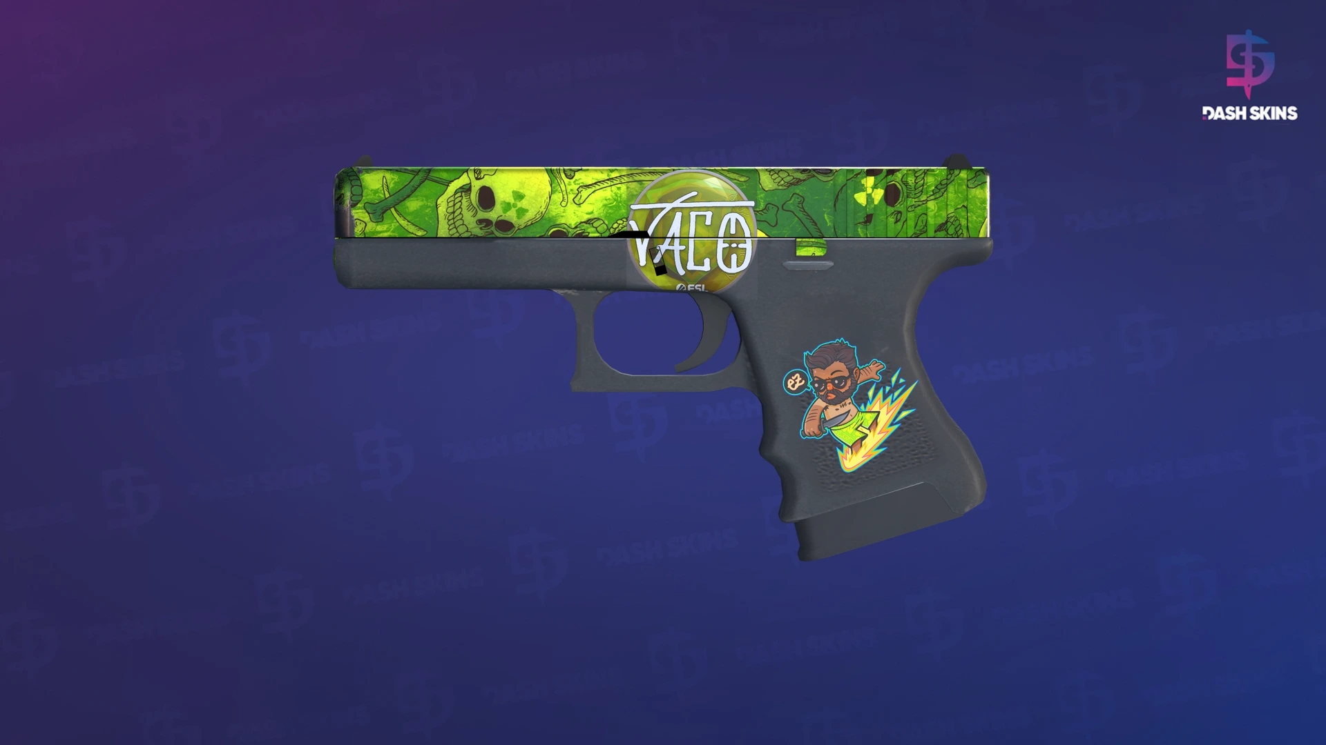 Glock-18 | Nuclear Garden (Field-Tested) Screenshot Playside