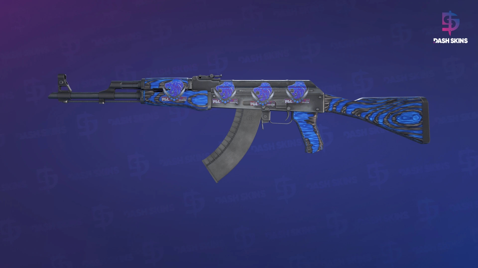 AK-47 | Blue Laminate (Factory New) Screenshot Playside