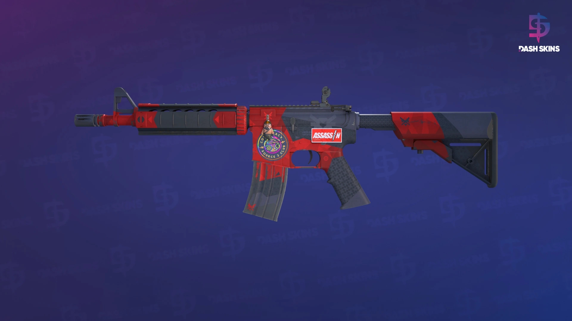 M4A4 | Evil Daimyo (Field-Tested) Screenshot Playside