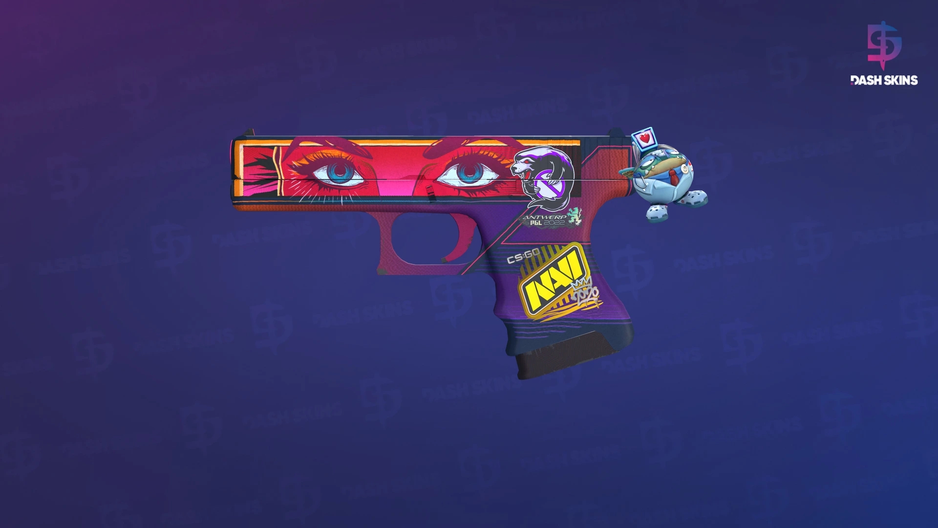 Glock-18 | Vogue (Minimal Wear) Screenshot Playside