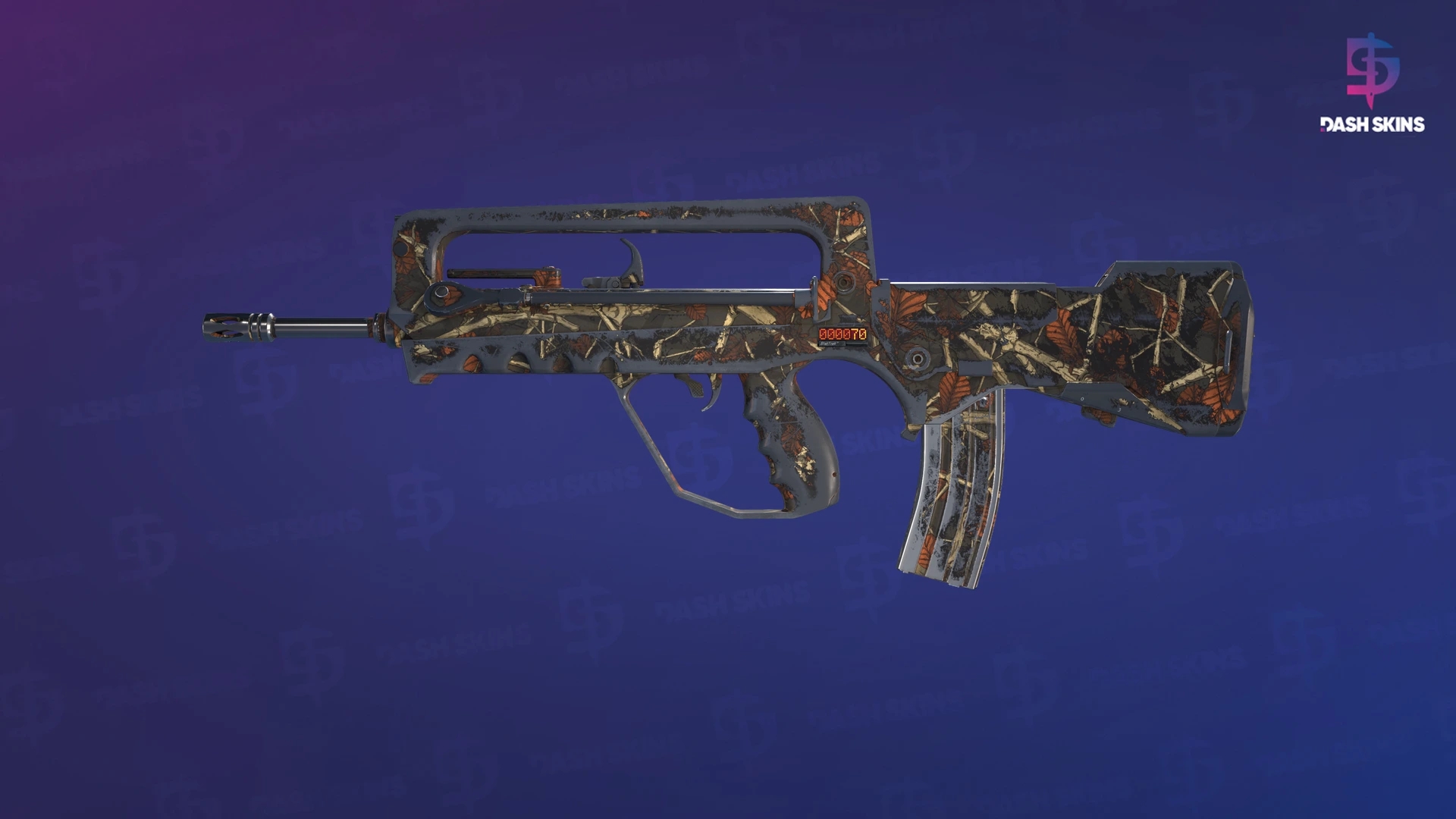 StatTrak™ FAMAS | Crypsis (Battle-Scarred) Screenshot Playside