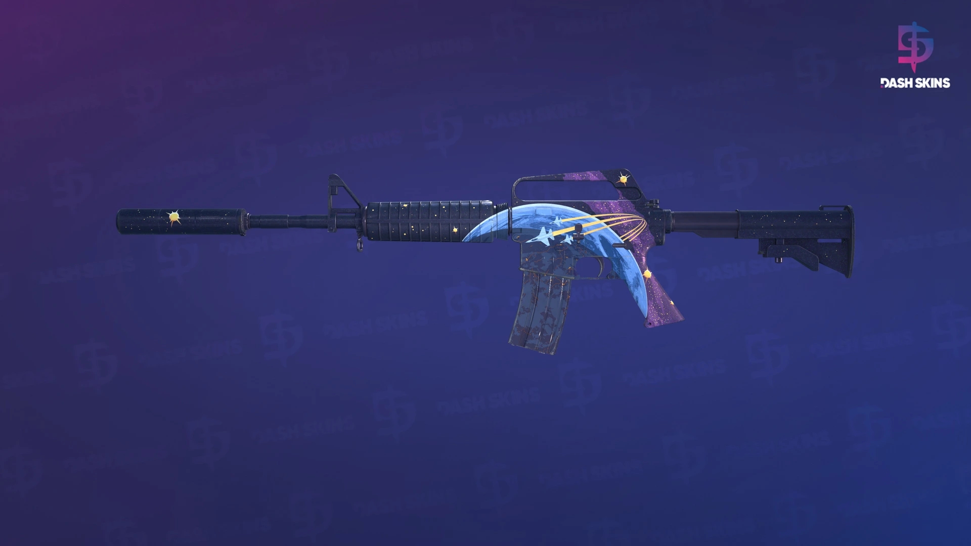 M4A1-S | Stratosphere (Minimal Wear) Screenshot Playside