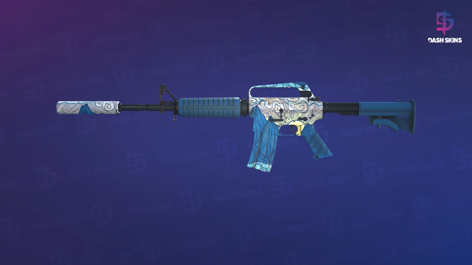 M4A1-S | Solitude (Minimal Wear) Screenshot Playside