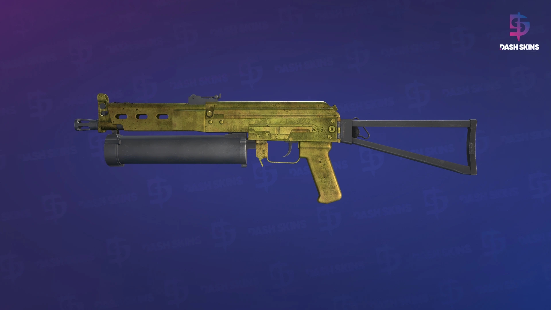 PP-Bizon | Brass (Field-Tested) Screenshot Playside