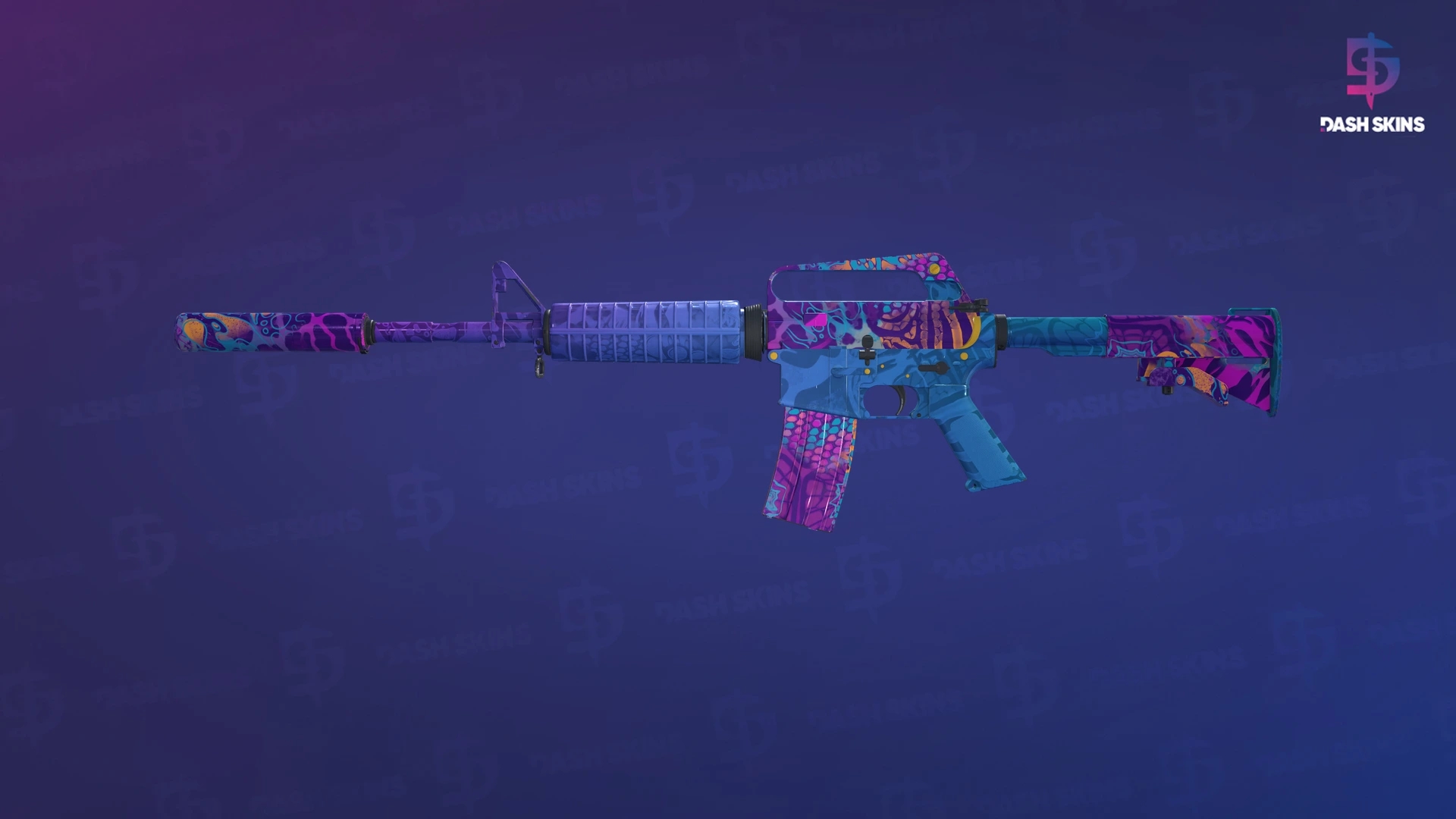 M4A1-S | Party Animal (Minimal Wear) Screenshot Playside