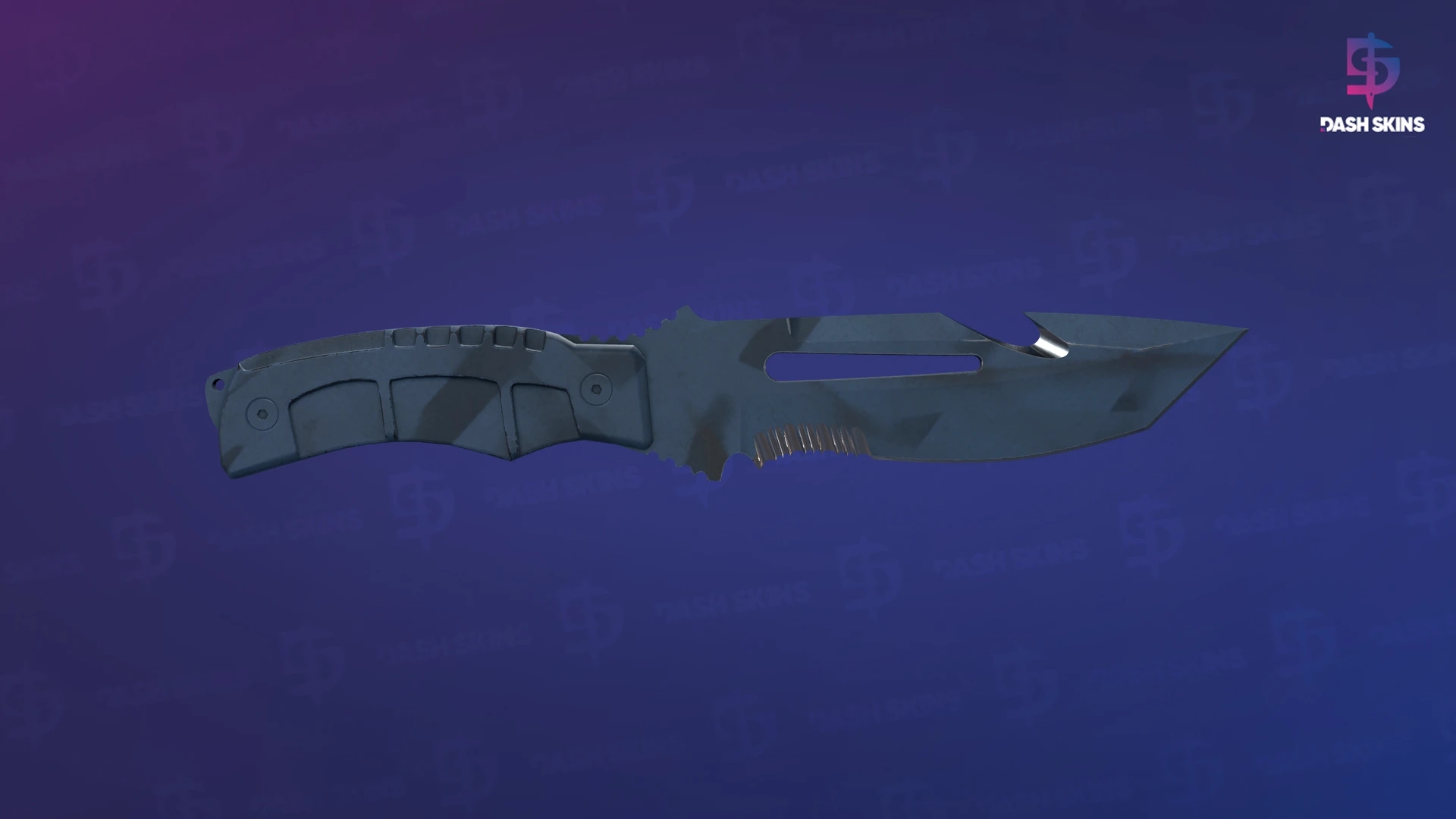 ★ Survival Knife | Night Stripe (Field-Tested) Screenshot Playside