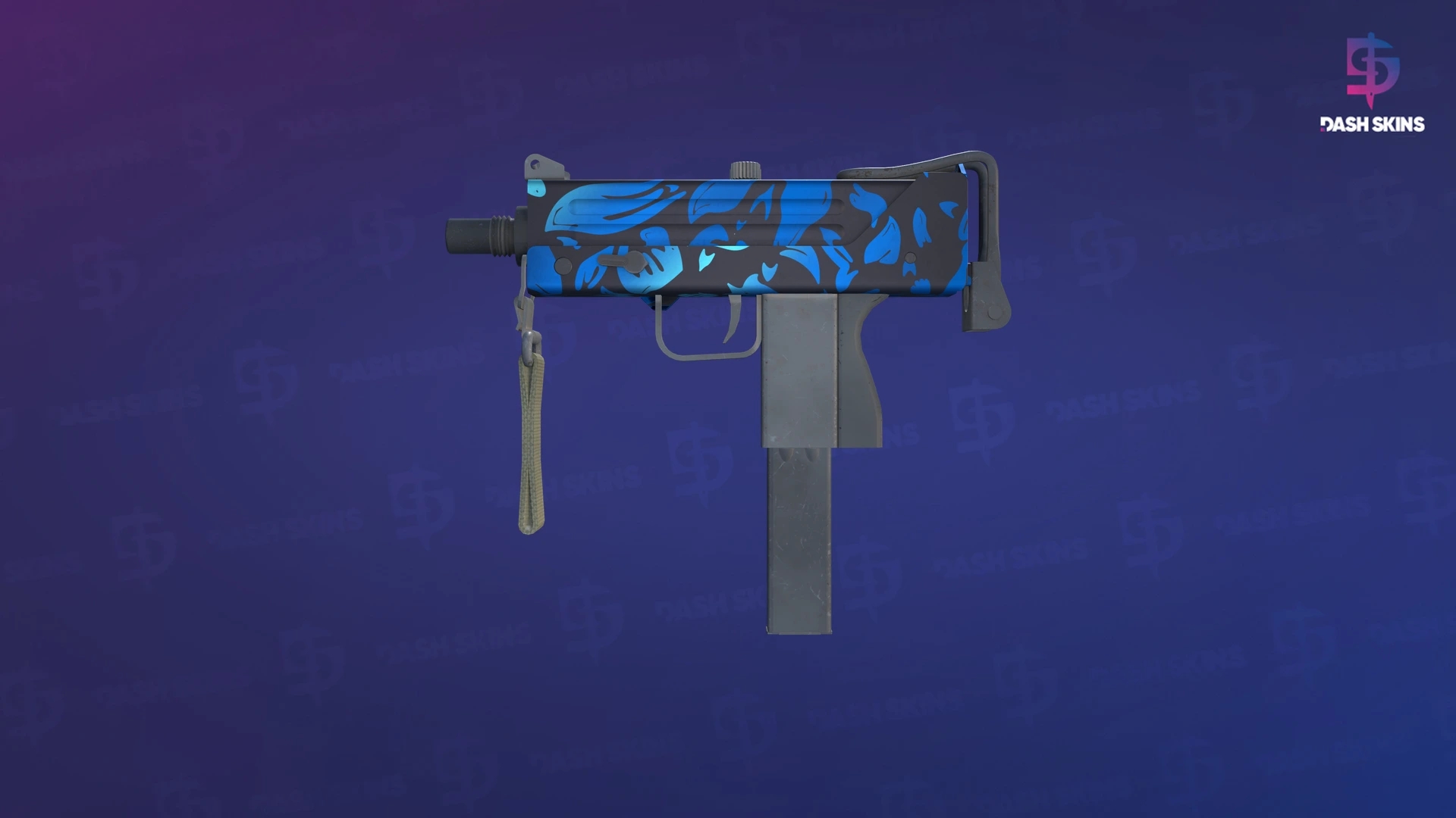 MAC-10 | Oceanic (Factory New) Screenshot Playside