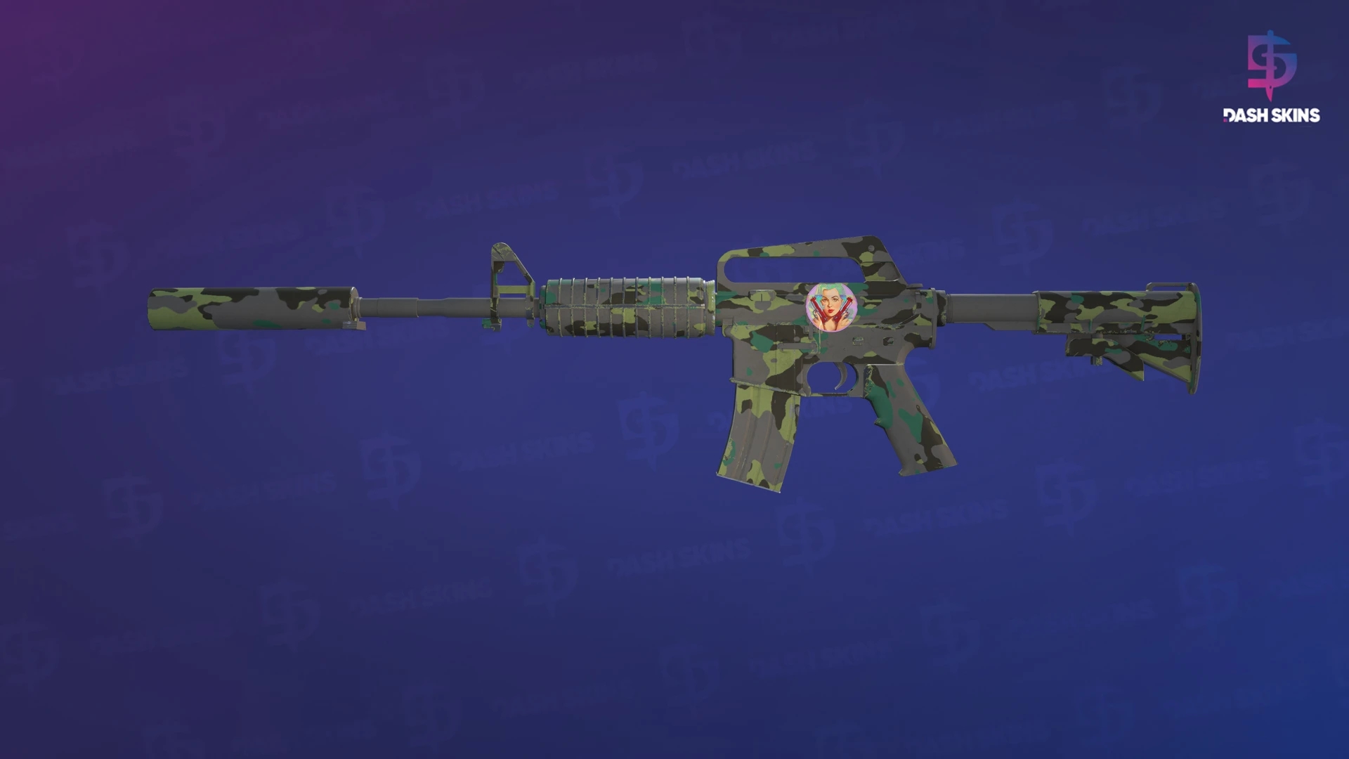 M4A1-S | Boreal Forest (Minimal Wear) Screenshot Playside