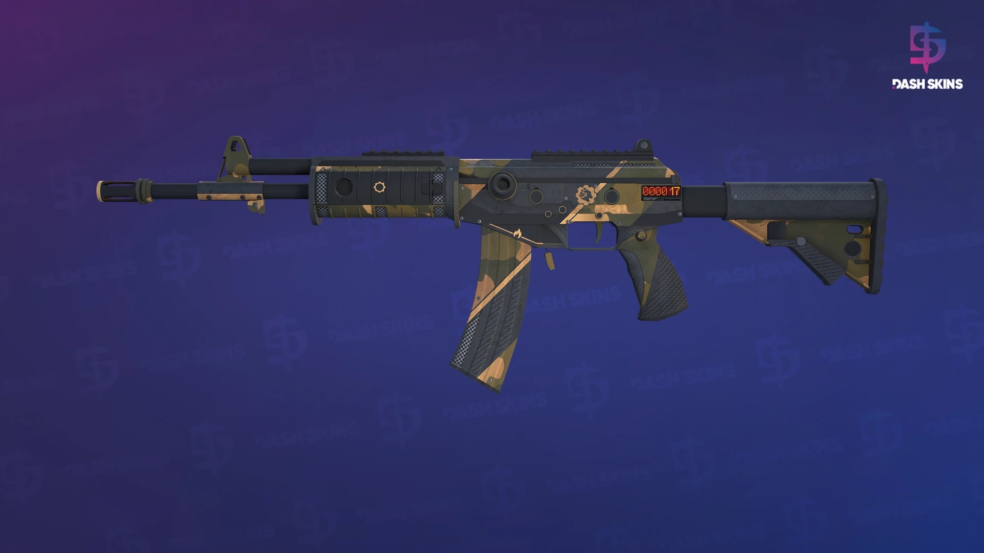StatTrak™ Galil AR | Black Sand (Minimal Wear) Screenshot Playside