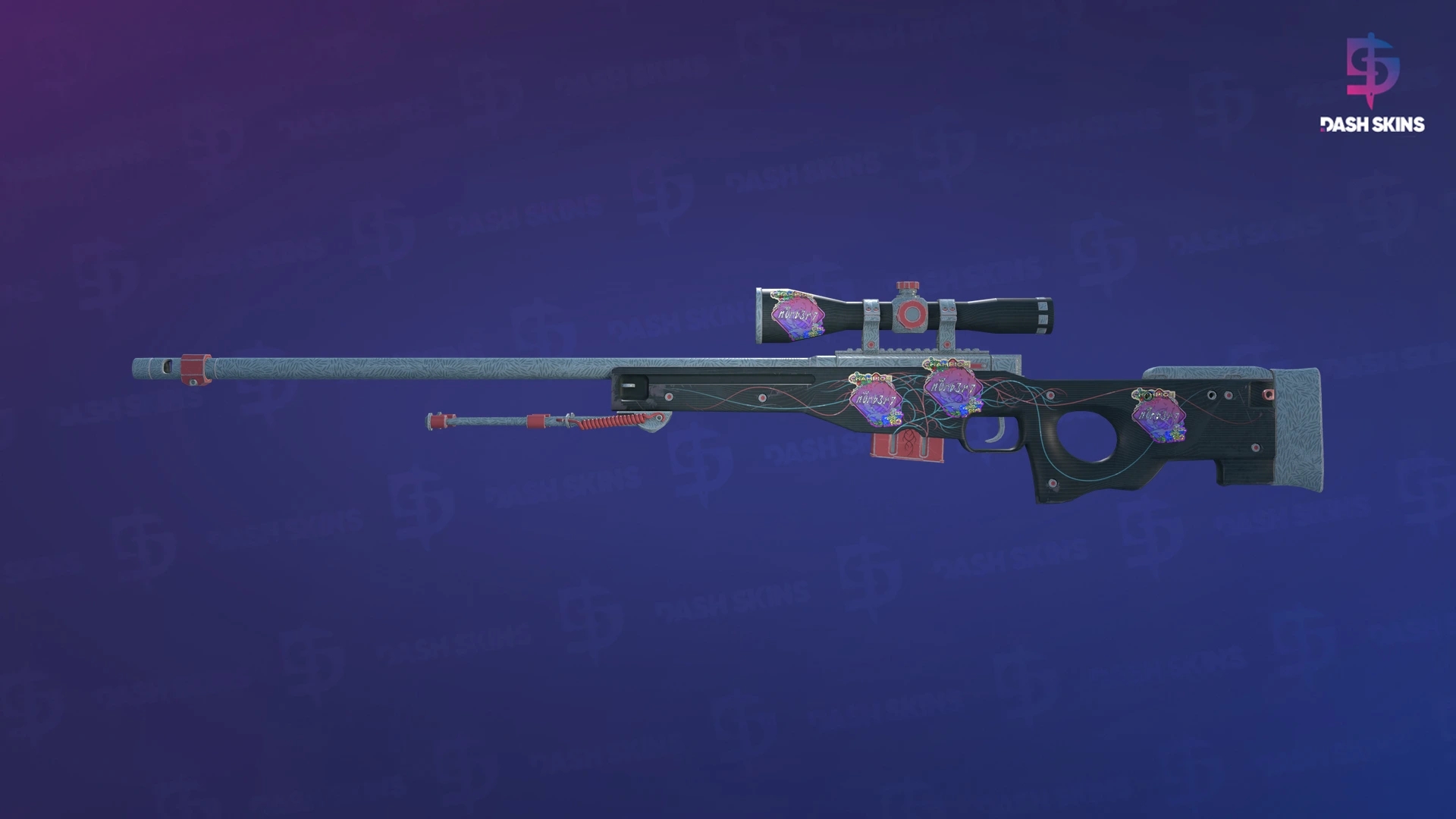 AWP | Capillary (Minimal Wear) Screenshot Playside