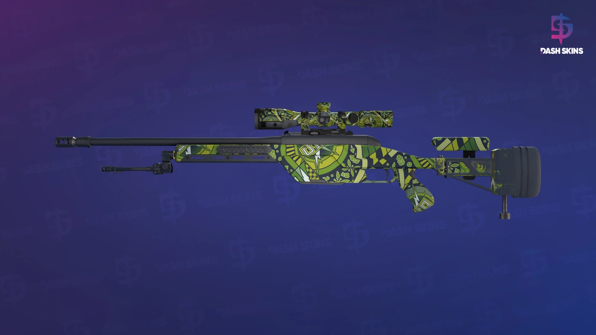 SSG 08 | Spring Twilly (Minimal Wear) Screenshot Playside