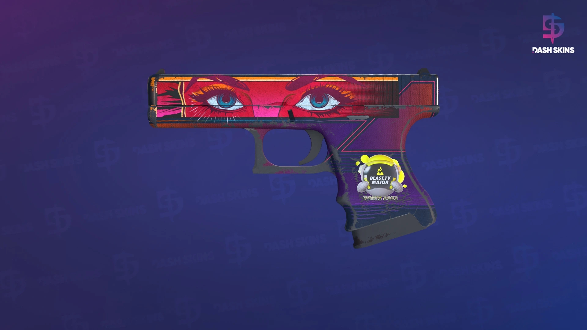 Glock-18 | Vogue (Battle-Scarred) Screenshot Playside