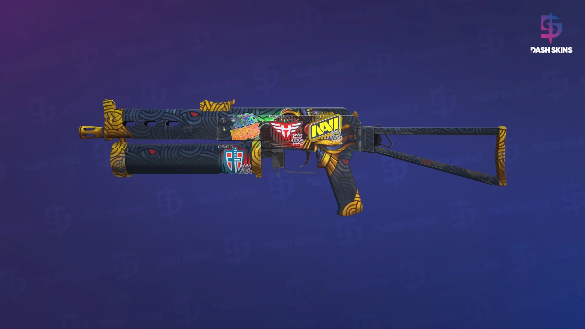 PP-Bizon | Judgement of Anubis (Field-Tested) Screenshot Playside