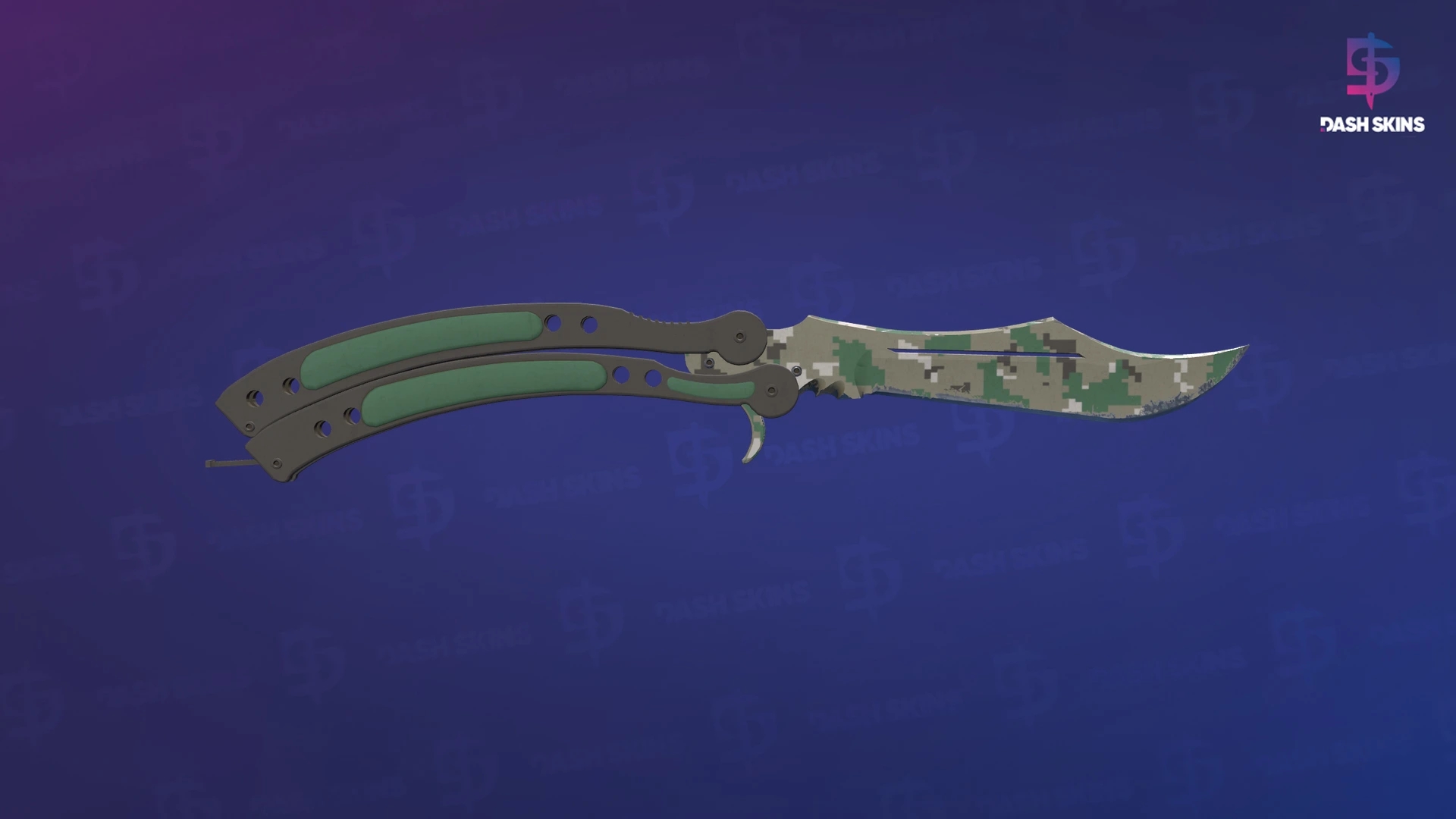 ★ Butterfly Knife | Forest DDPAT (Field-Tested) Screenshot Playside